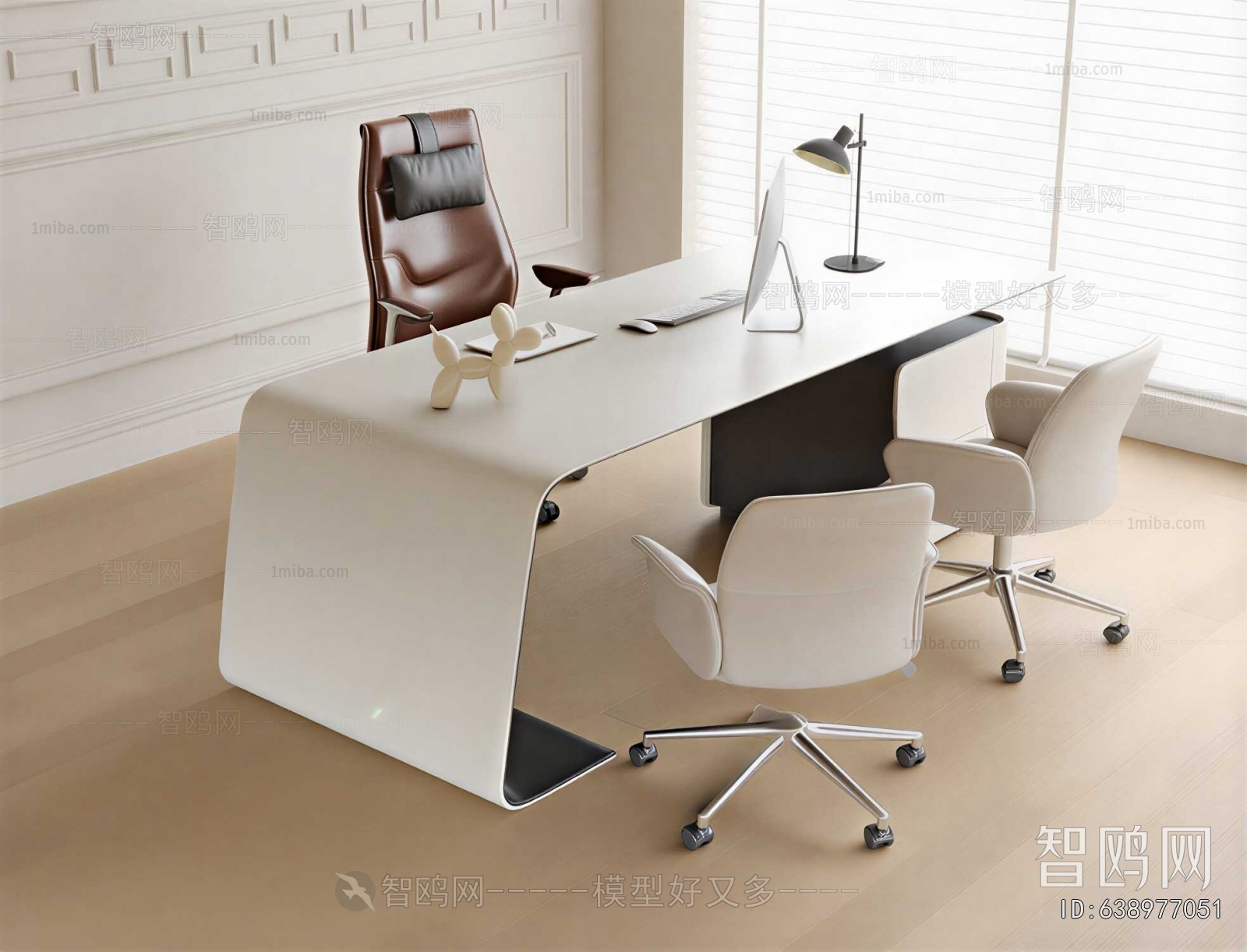 Modern Office Desk And Chair