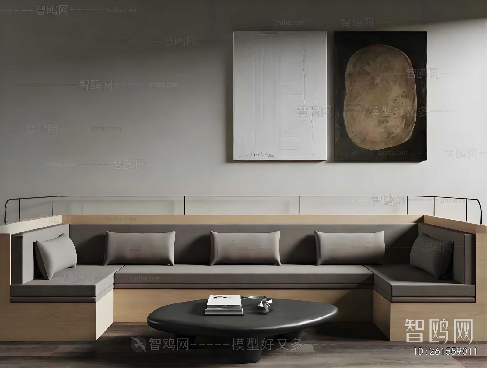 Modern Card Seat Sofa