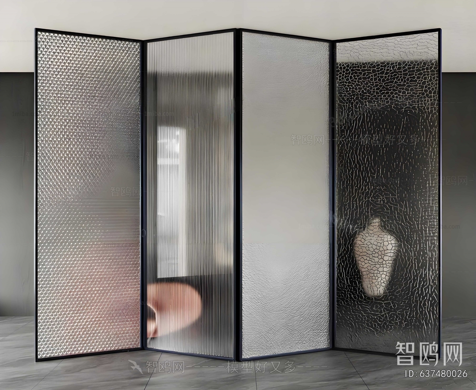 Modern Glass Screen Partition