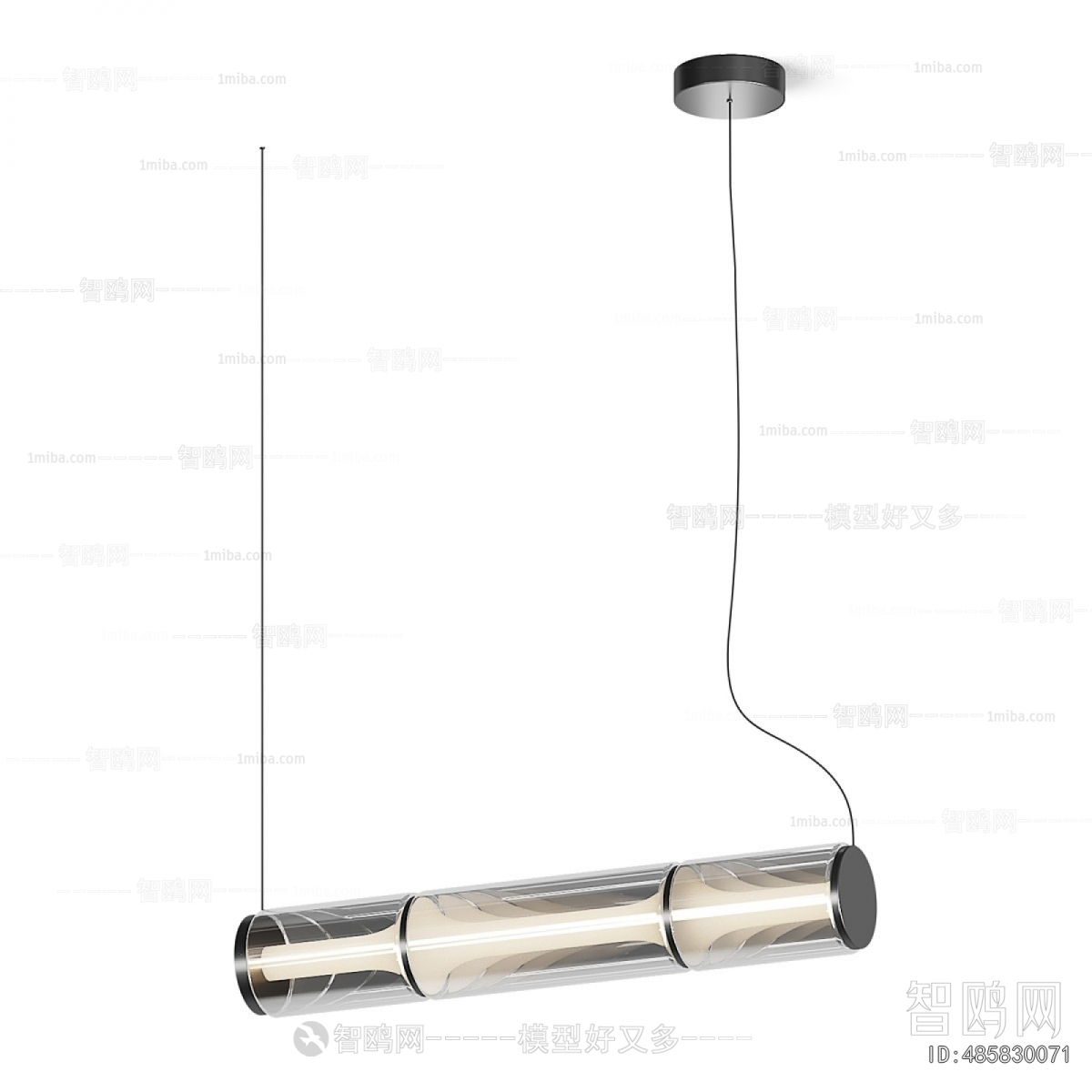 Modern Long Chandelier