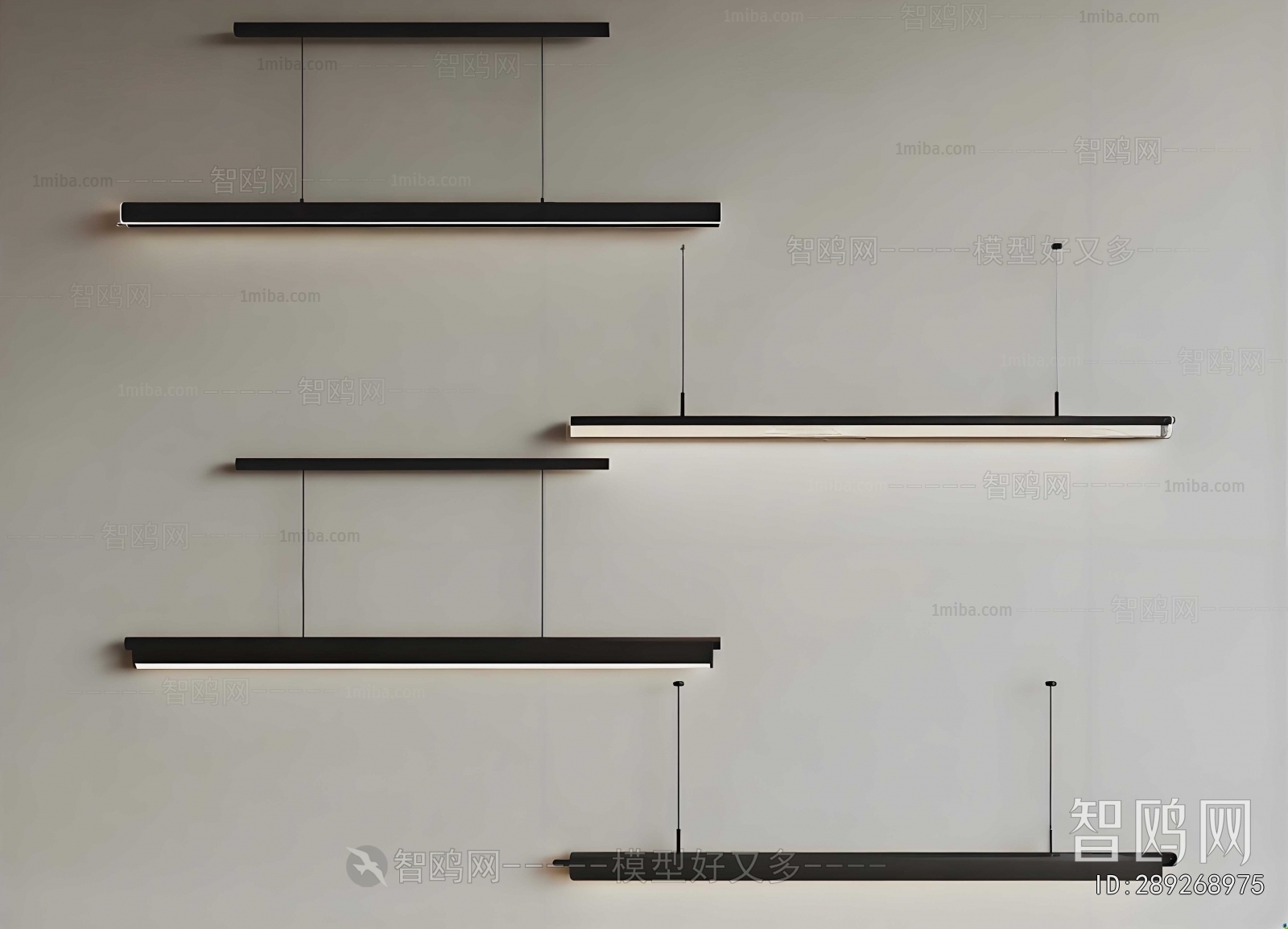 Modern Long Chandelier