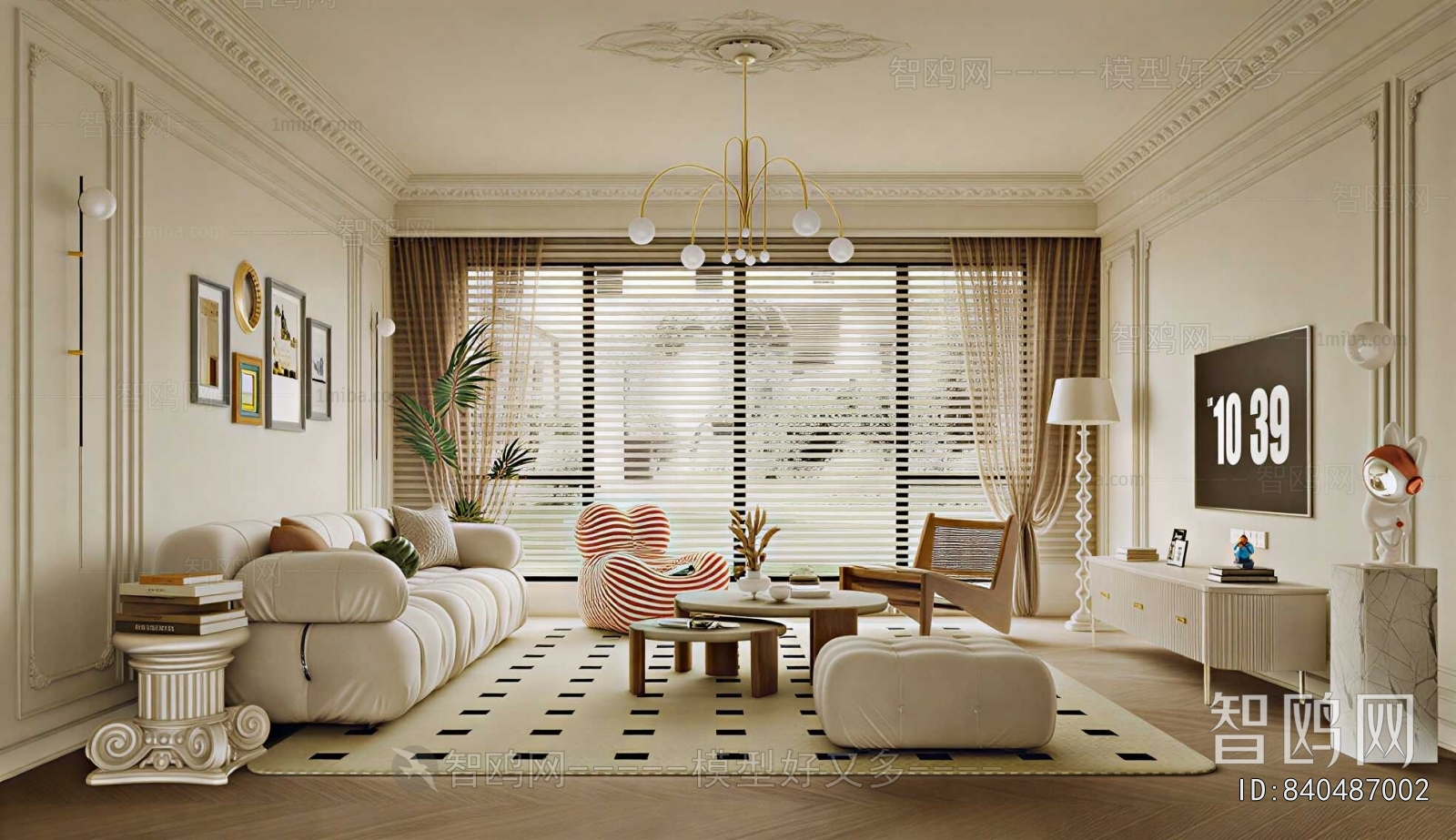 French Style A Living Room