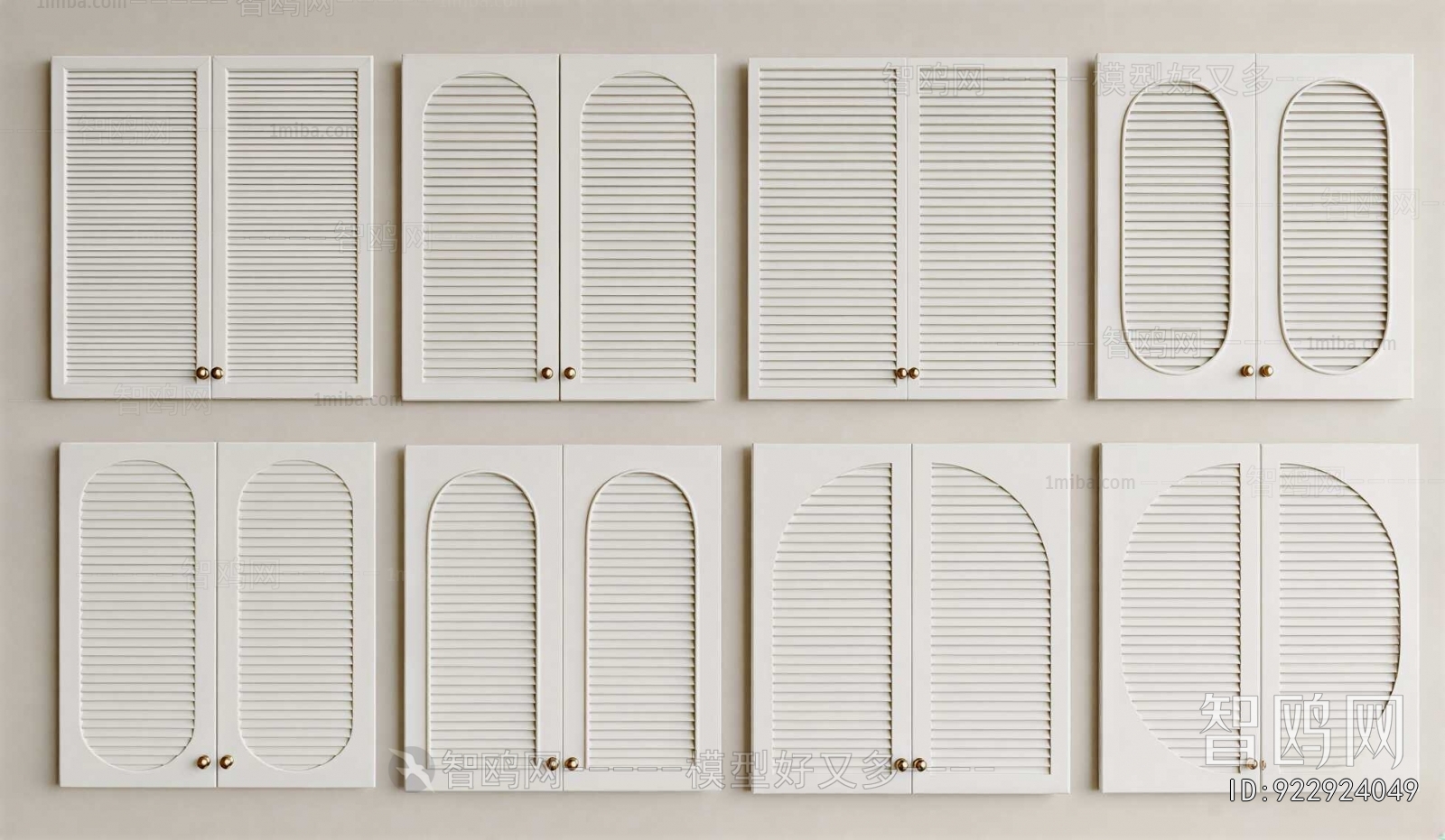 French Style Shutter Door