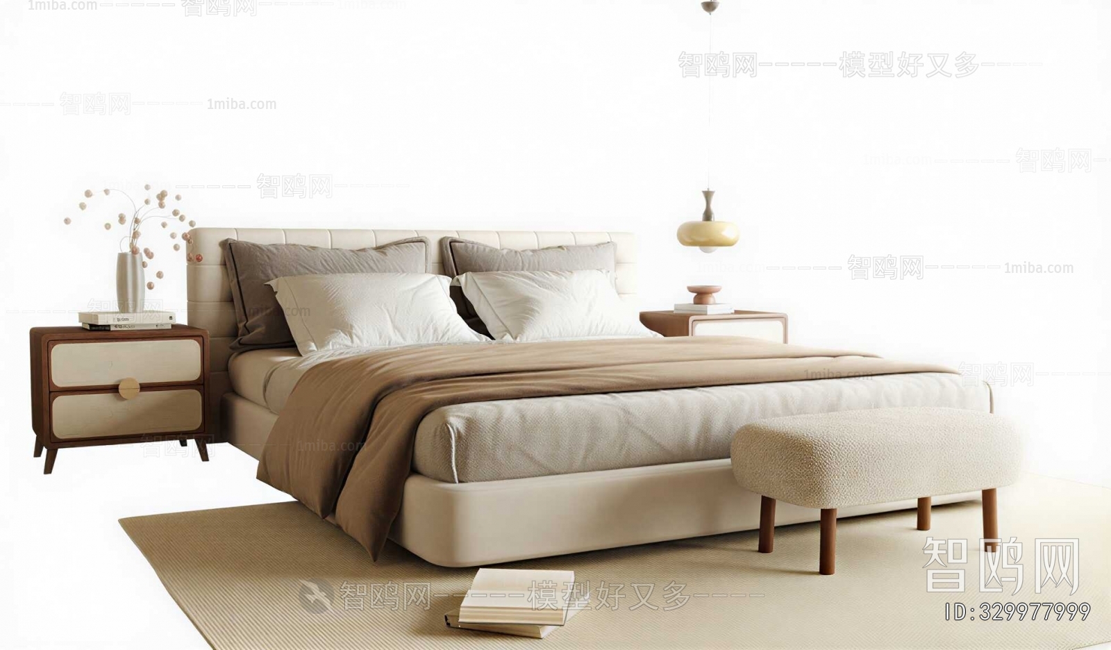 Modern Double Bed
