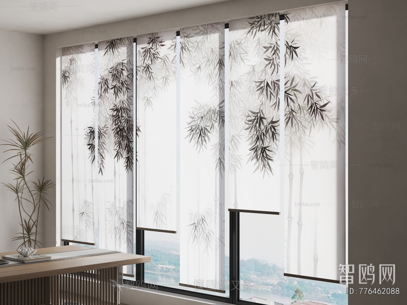 New Chinese Style The Curtain