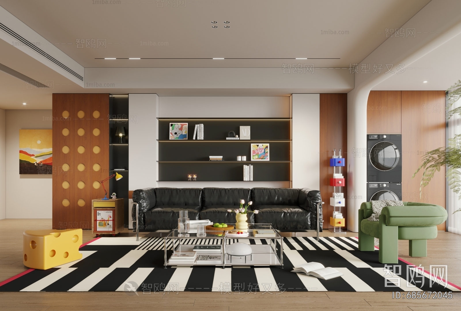 Modern A Living Room