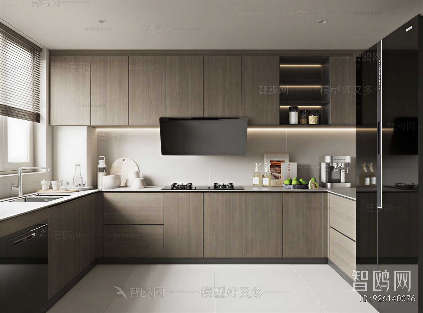 Modern The Kitchen