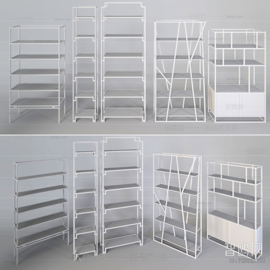 Modern Supermarket Shelf