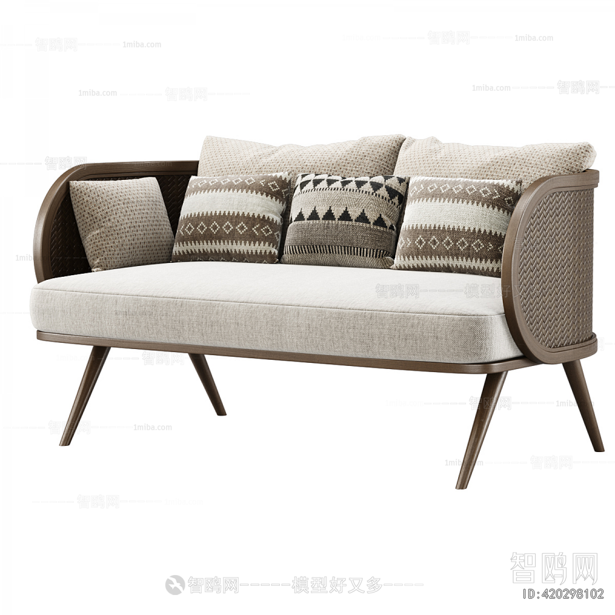 Modern Three-seat Sofa