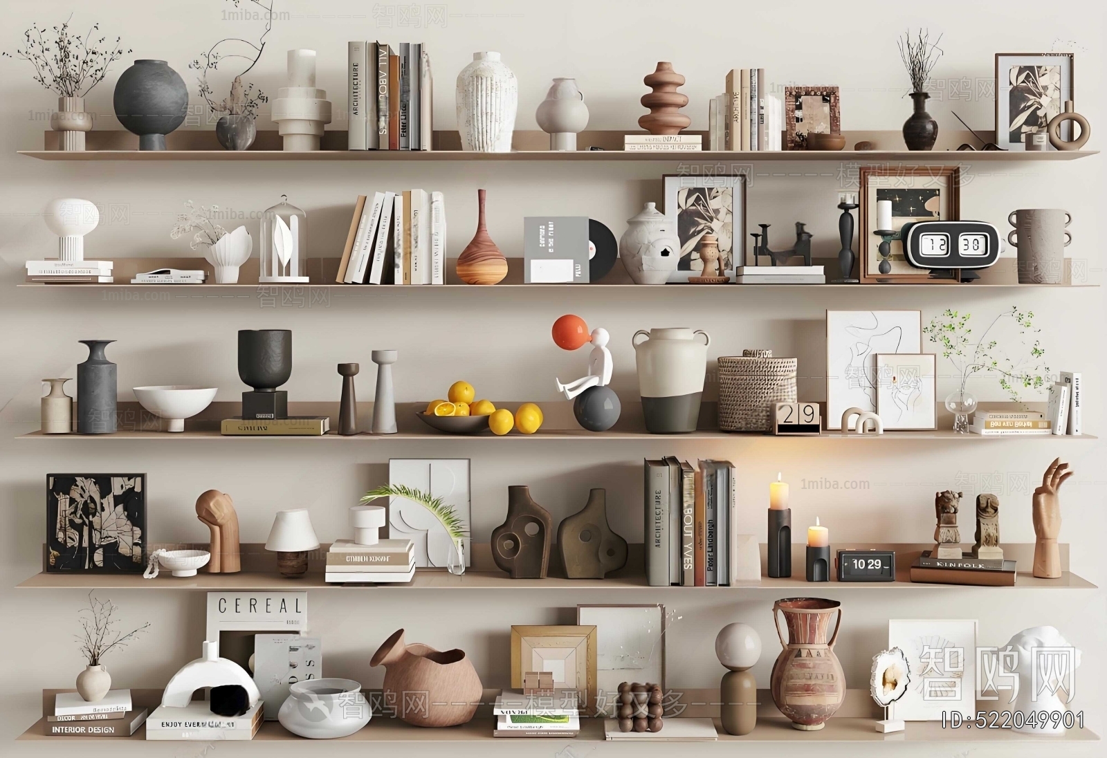 Wabi-sabi Style Decorative Set