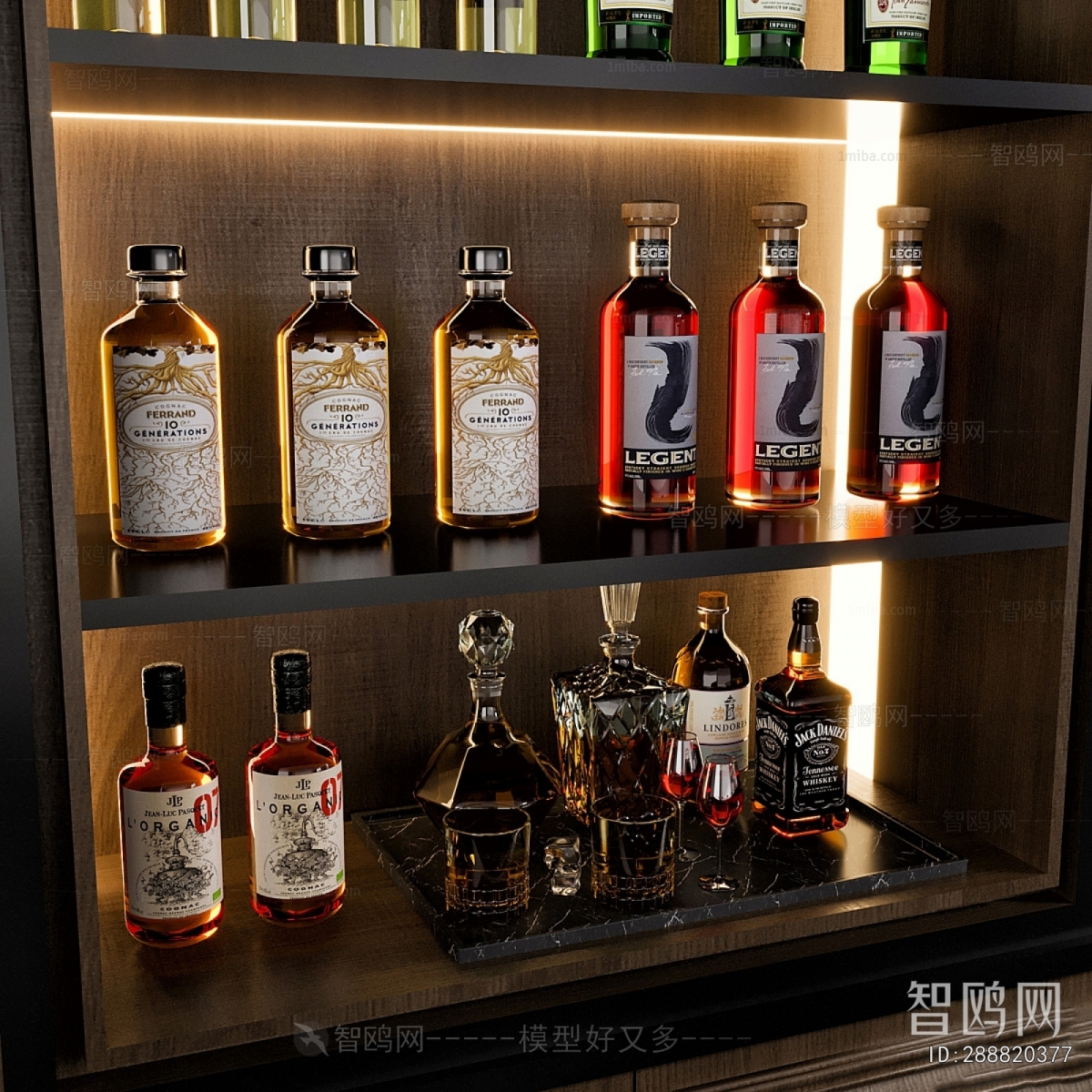 Retro Style Counter Bar