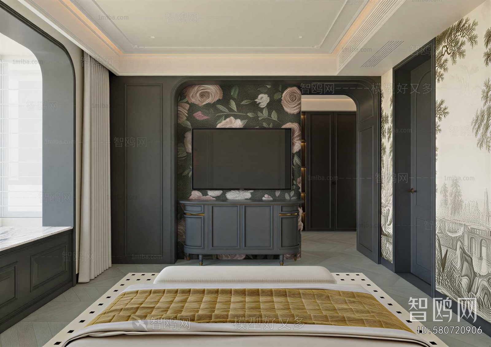 French Style Bedroom