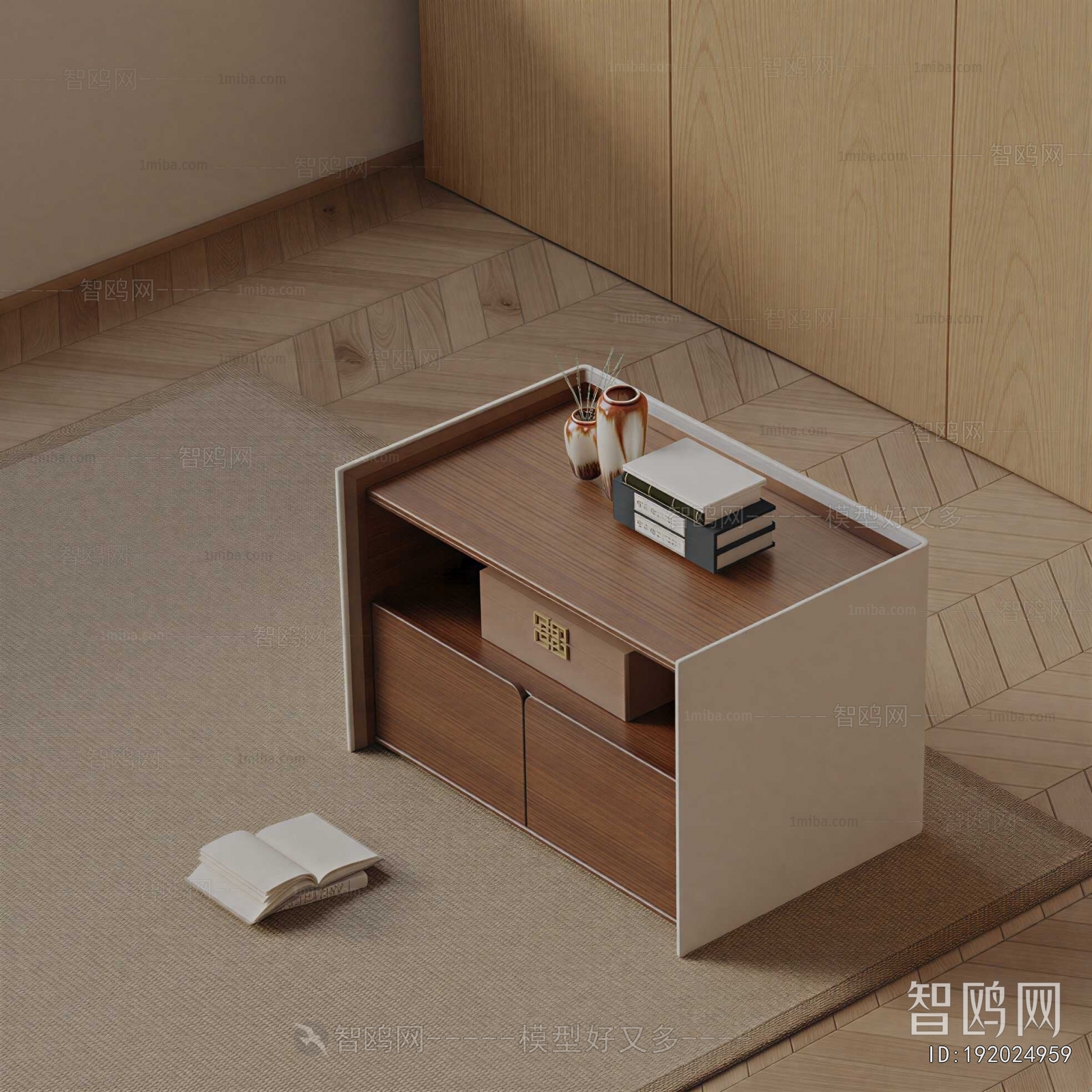 Modern Bedside Cupboard