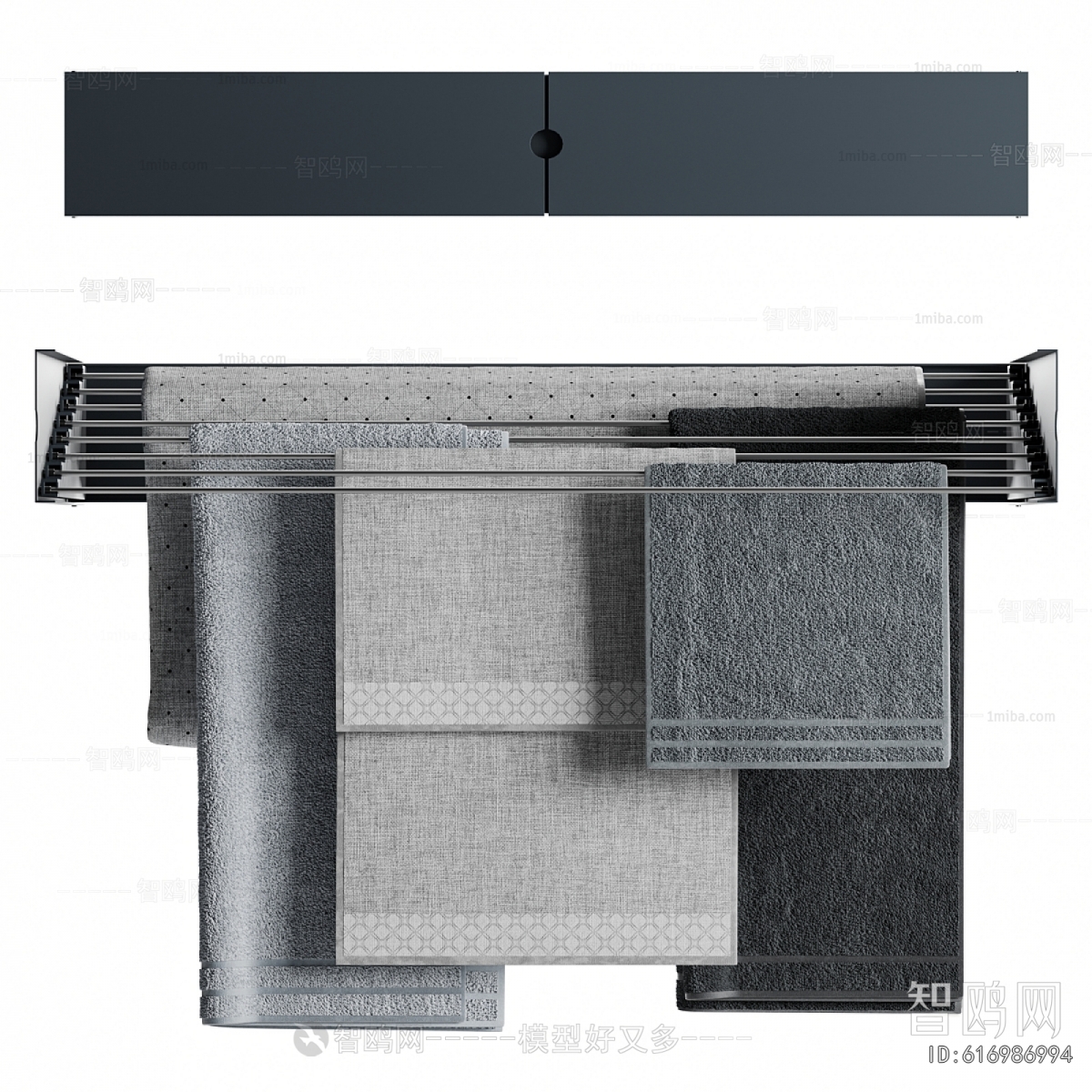 Modern Bathroom Rack