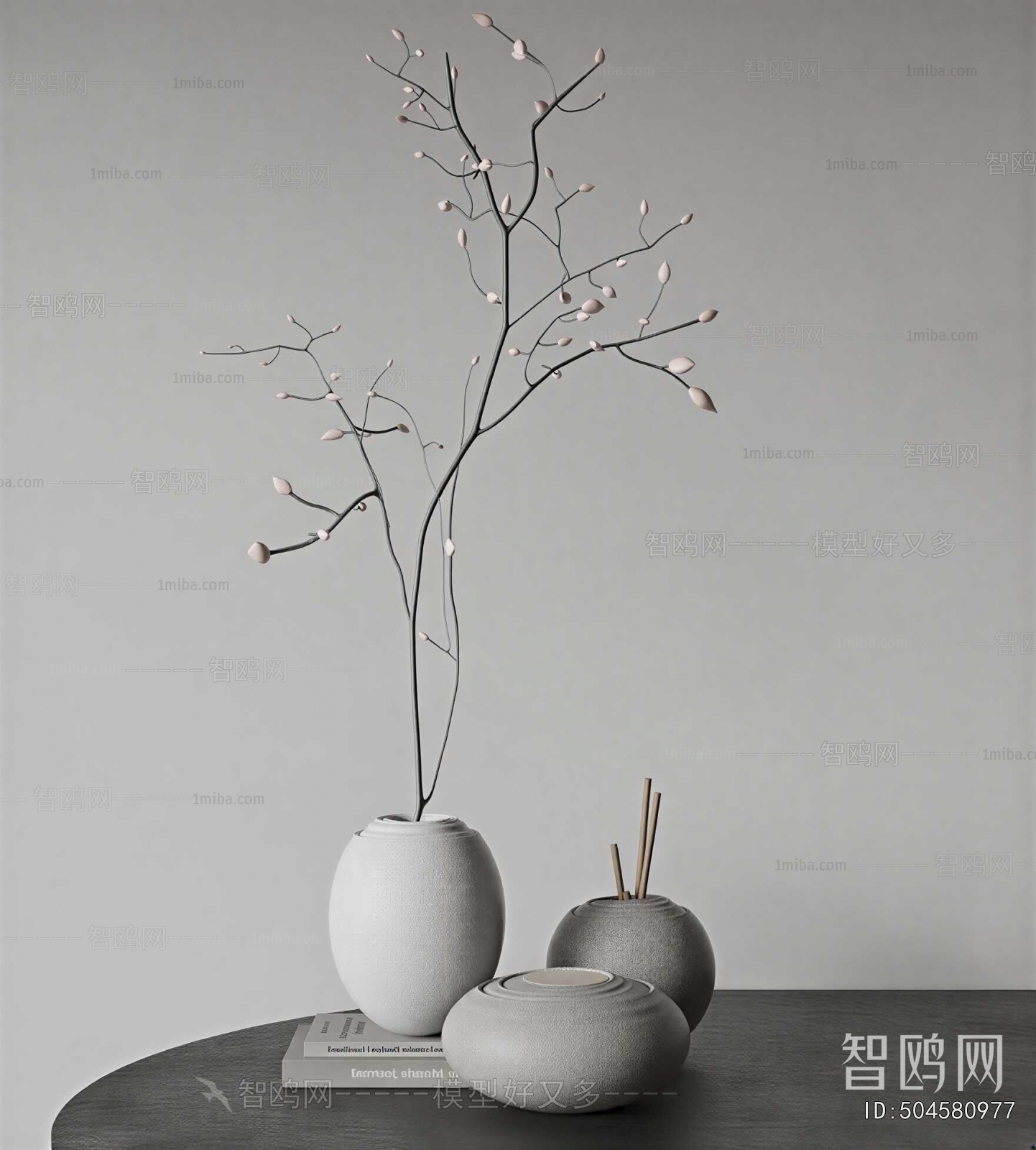 Wabi-sabi Style Dried Branch