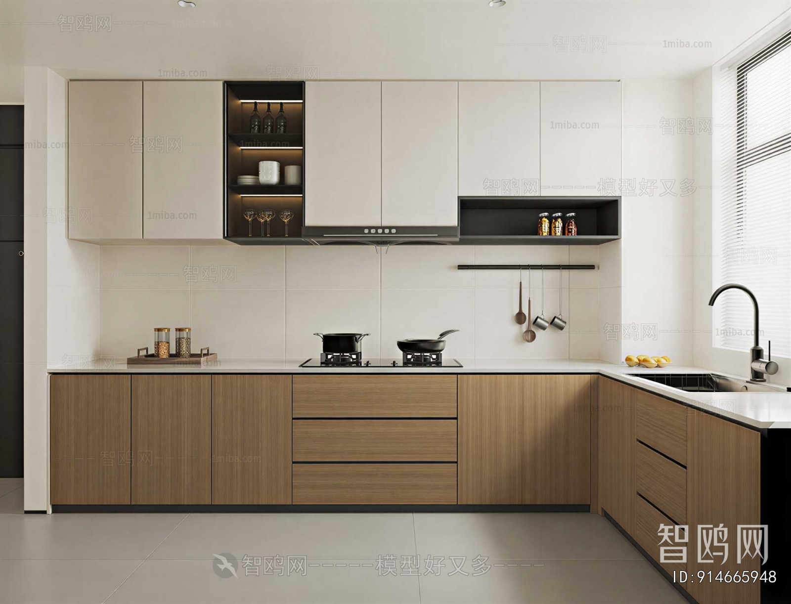 Modern The Kitchen