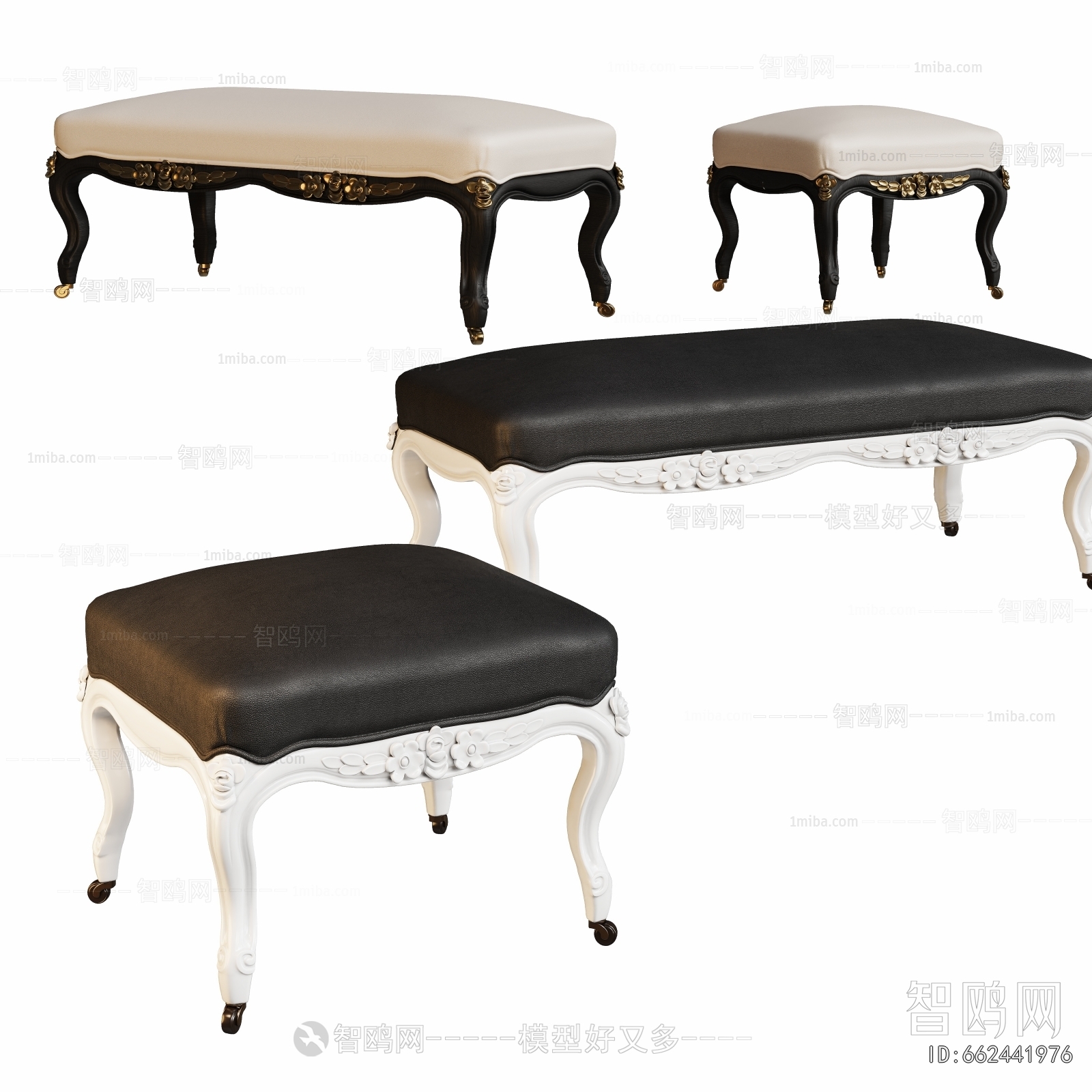 American Style Footstool