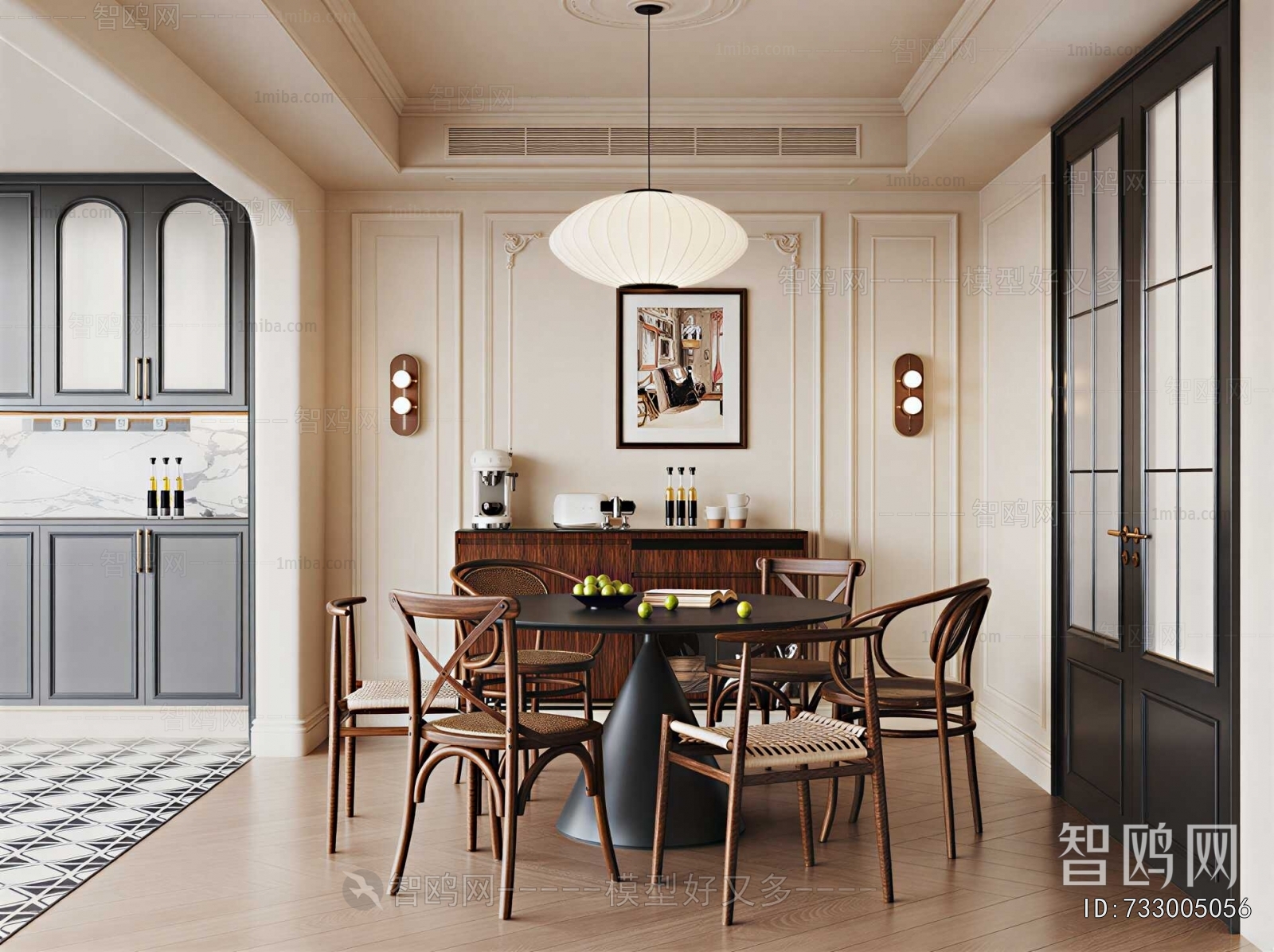 French Style Dining Room