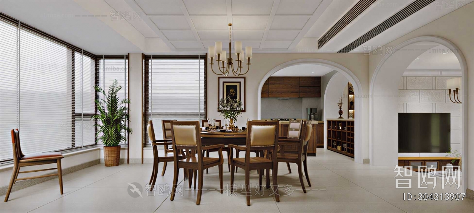 American Style A Living Room