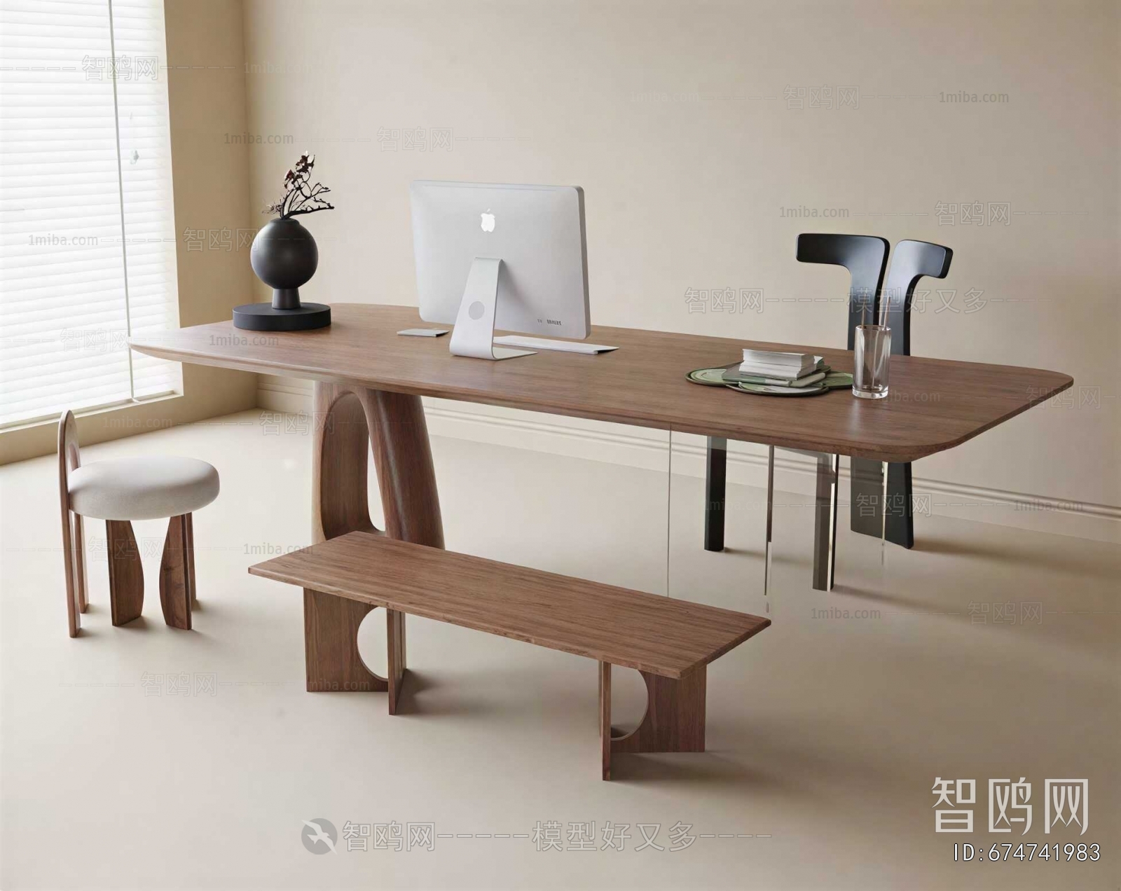 Modern Computer Desk And Chair
