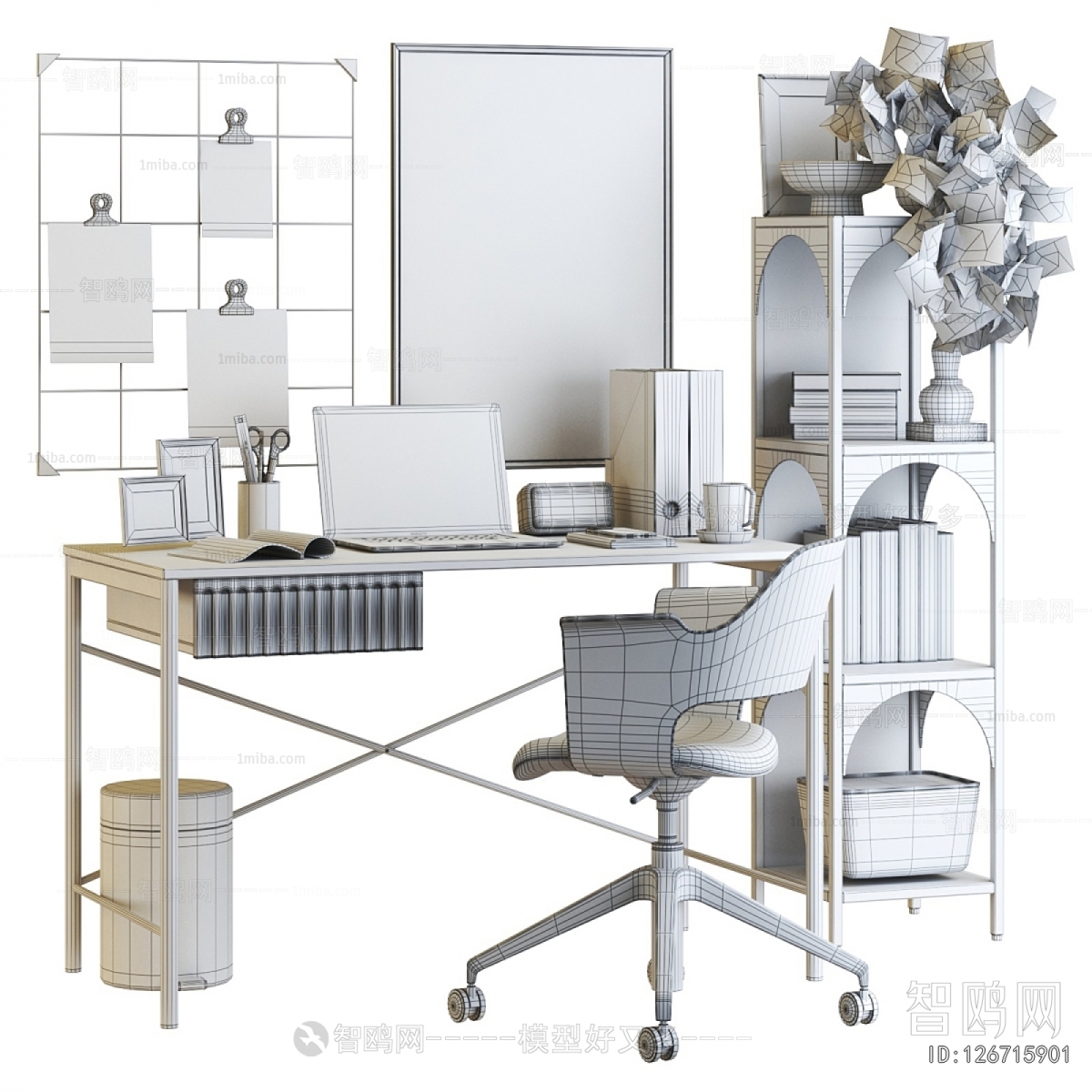 Modern Computer Desk And Chair