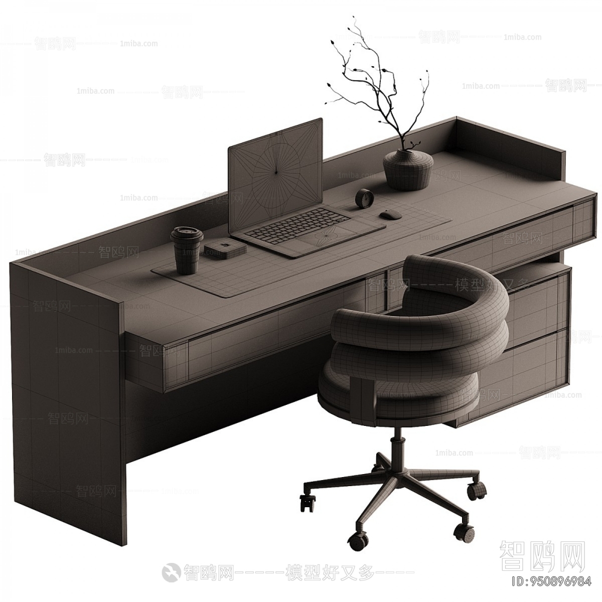 Modern Computer Desk And Chair
