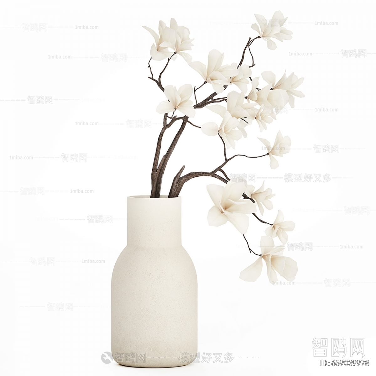 Wabi-sabi Style Dried Branch