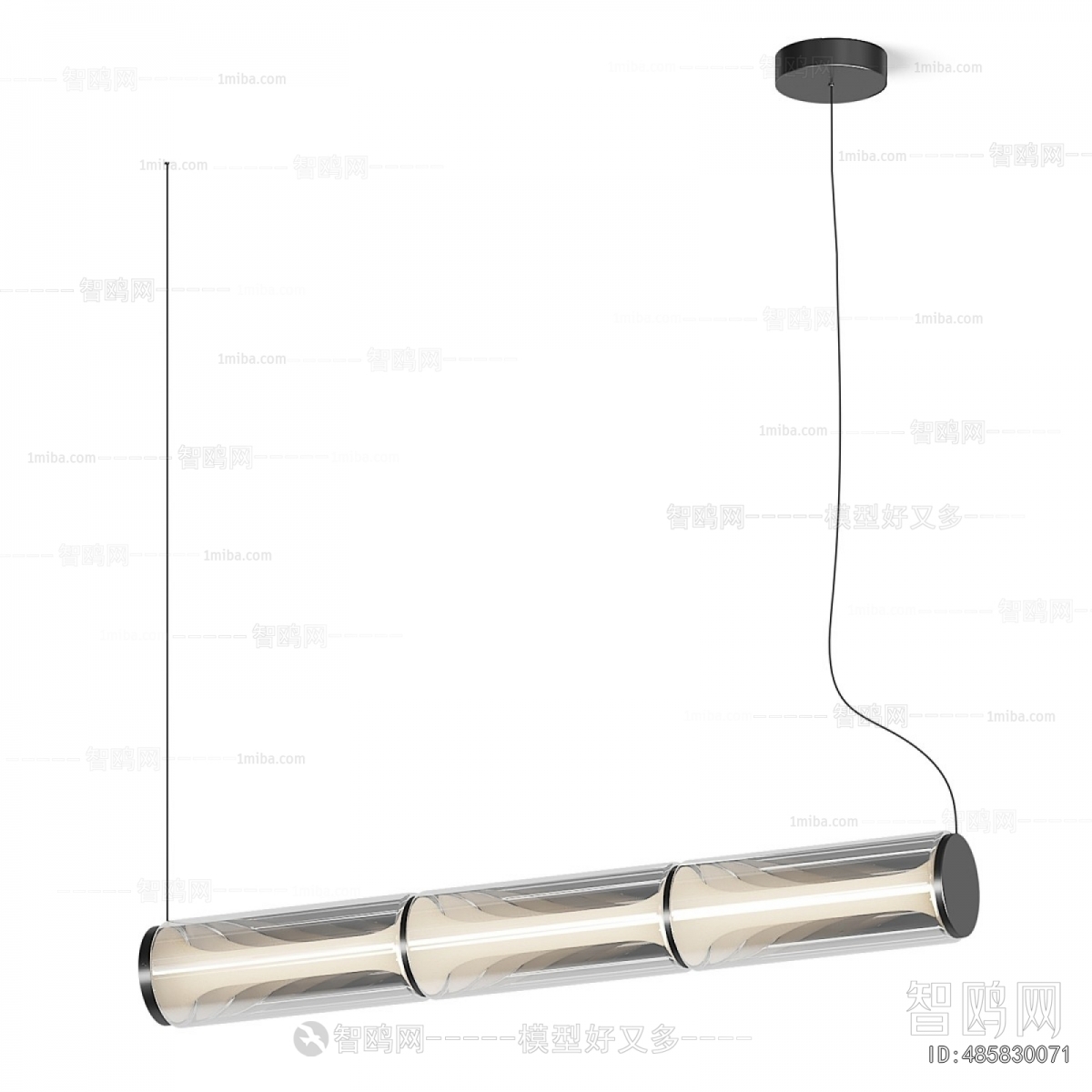 Modern Long Chandelier