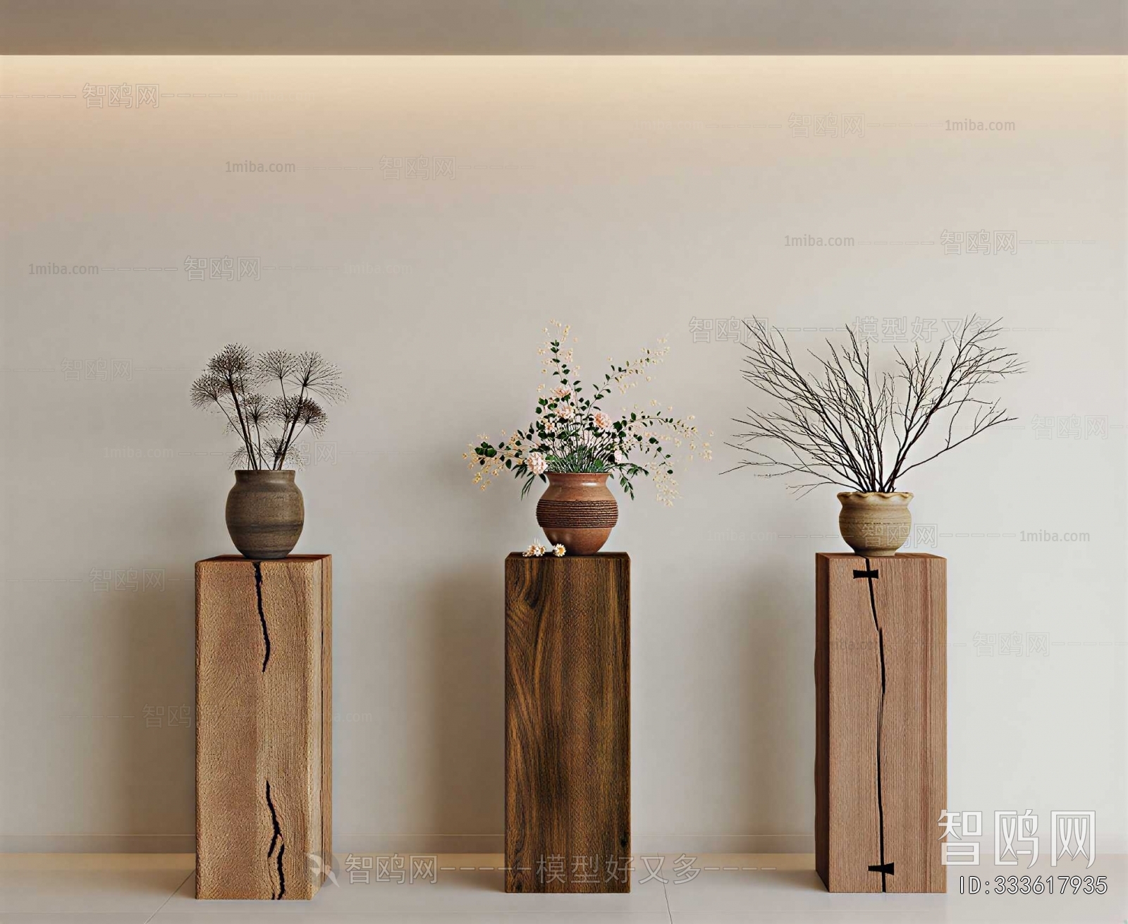 Wabi-sabi Style Dried Branch