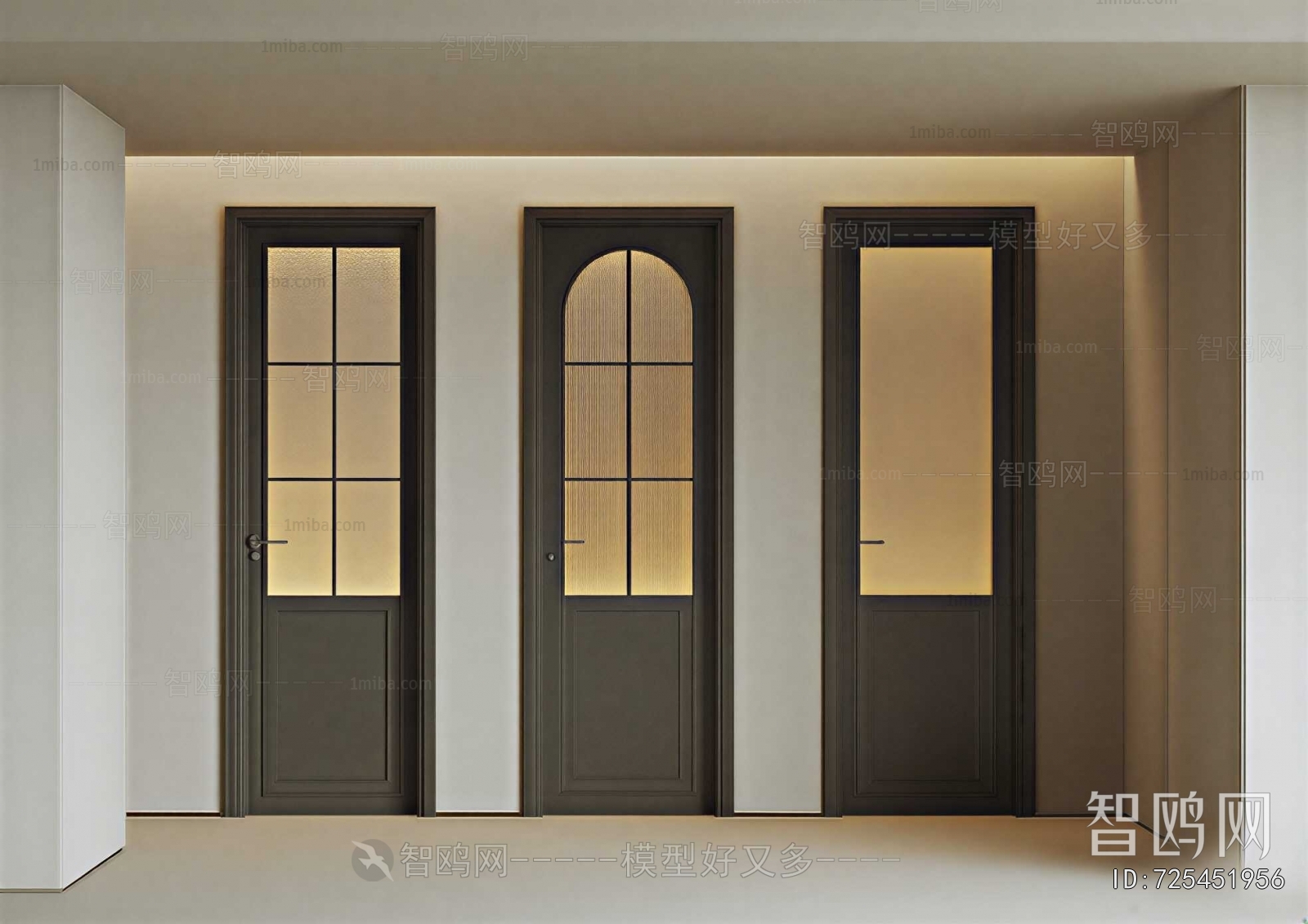 Modern Single Door