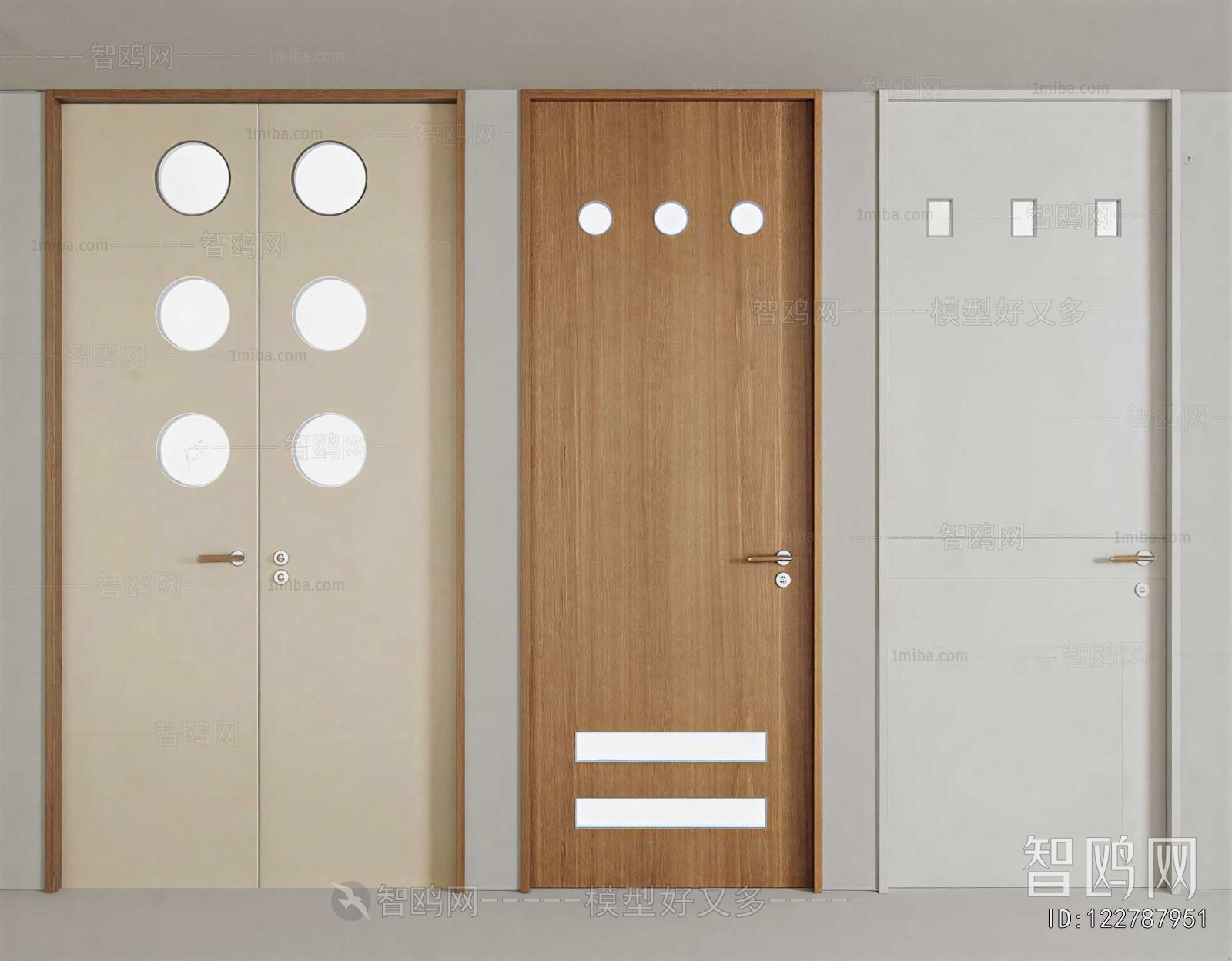 Modern Single Door
