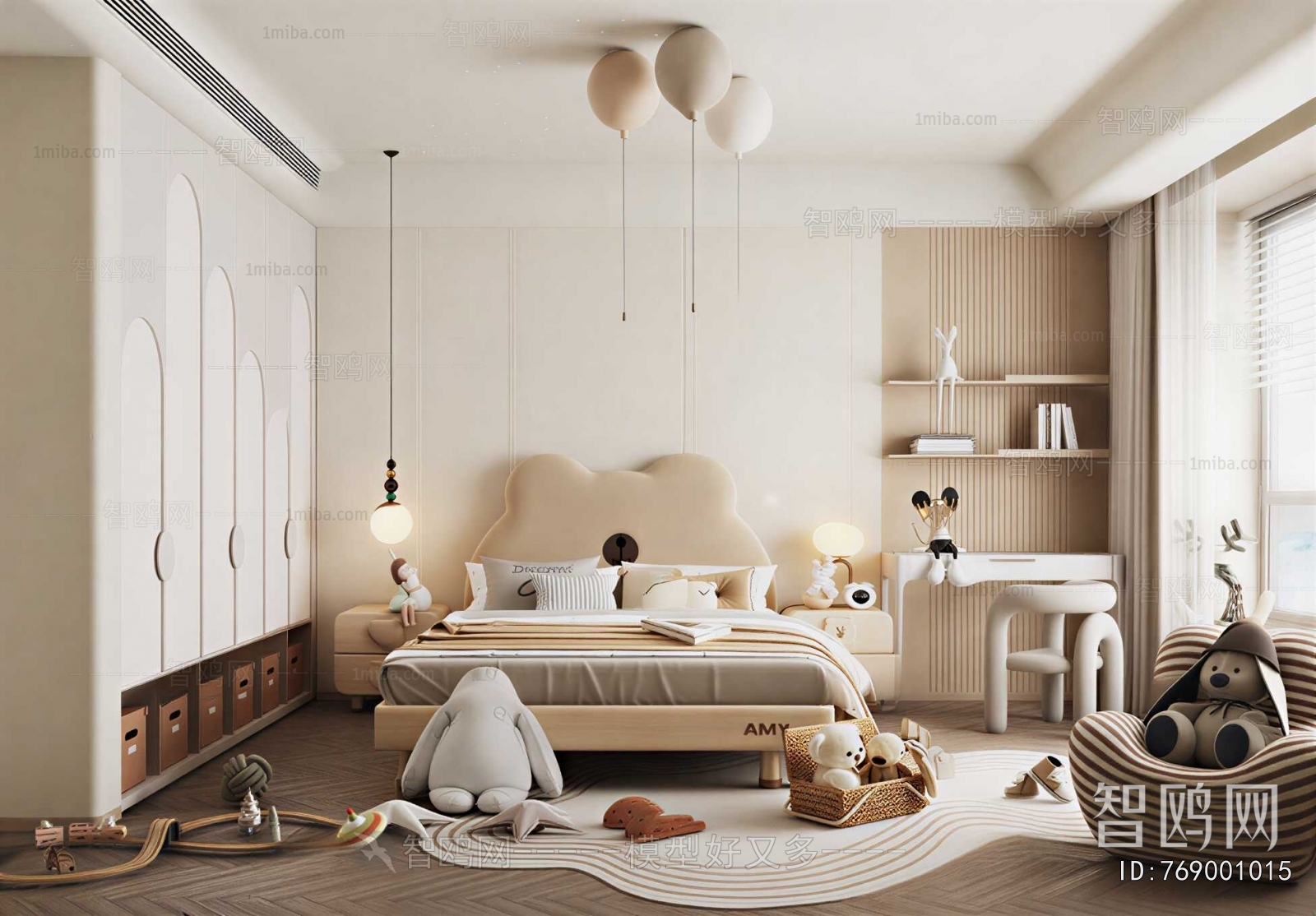 Modern Girl's Room Daughter's Room