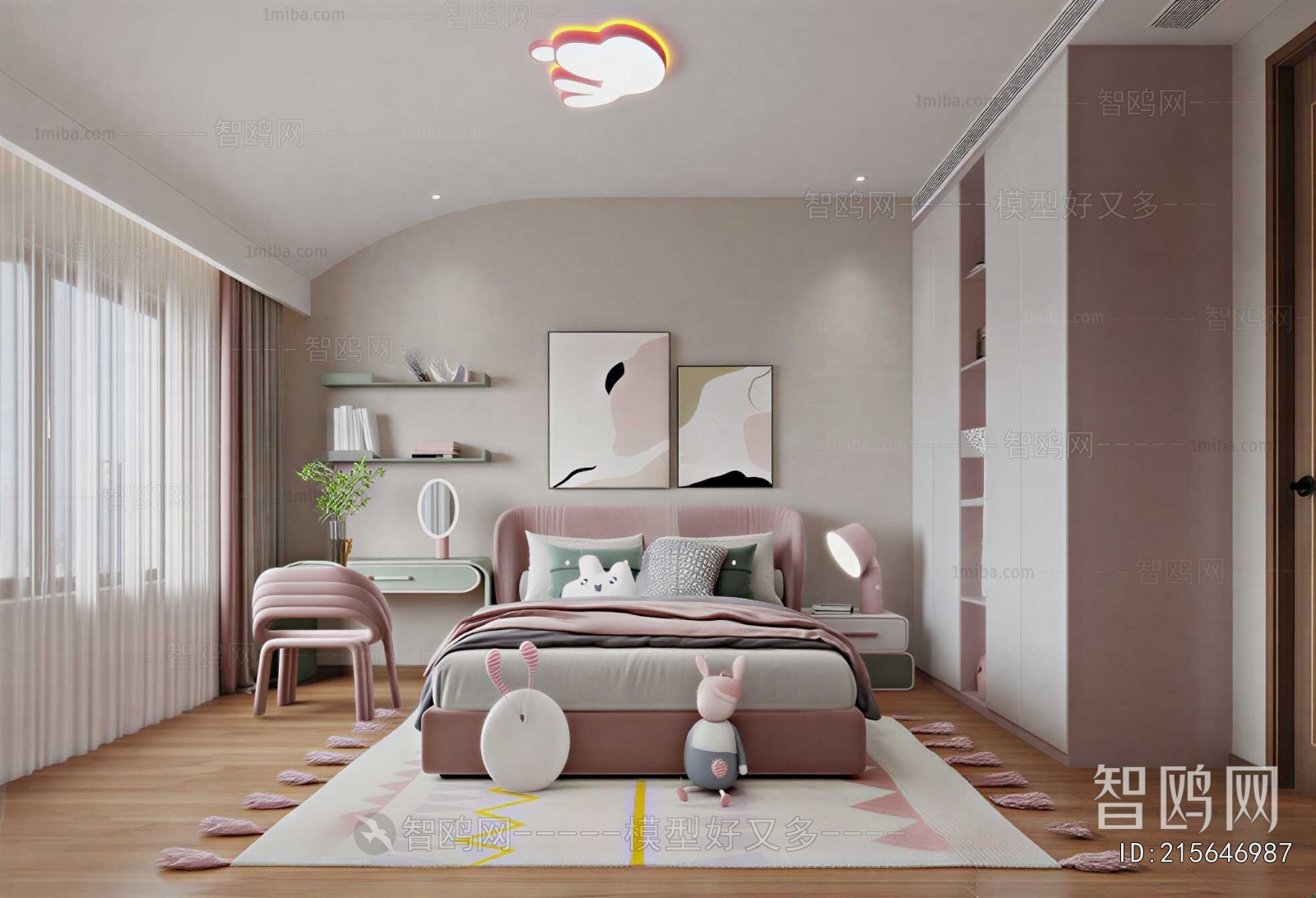 Modern Girl's Room Daughter's Room