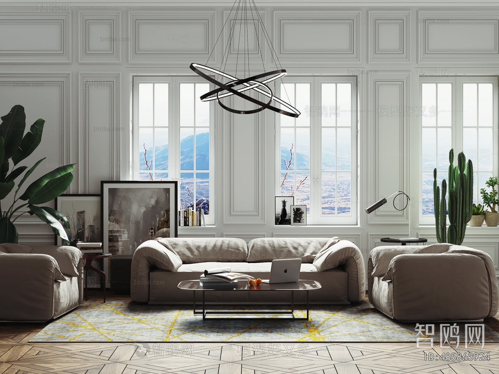 French Style A Living Room