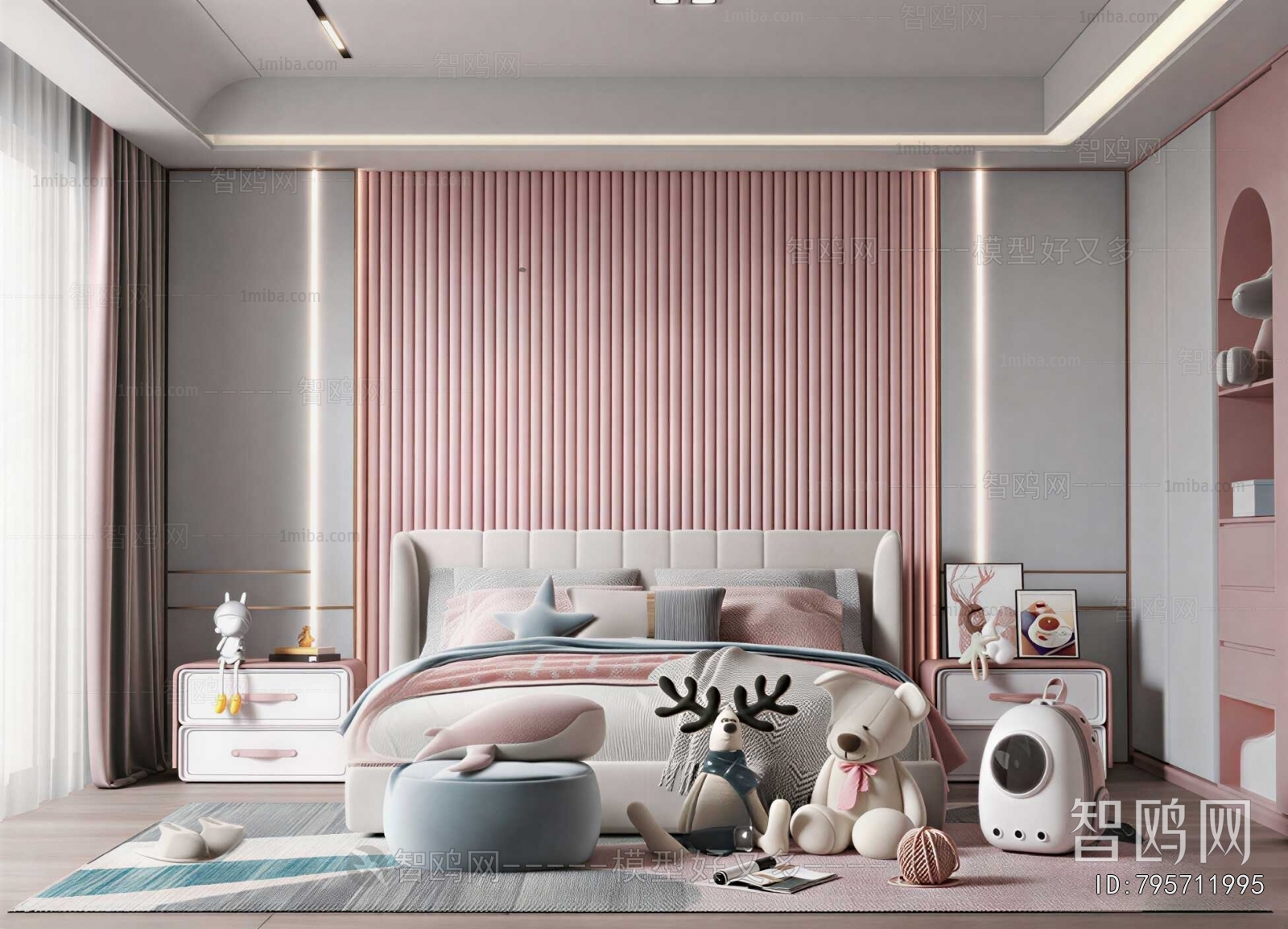 Modern Girl's Room Daughter's Room