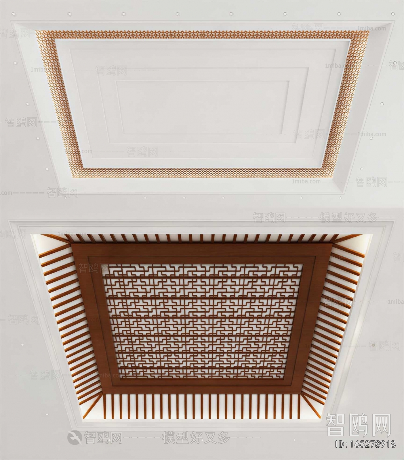 New Chinese Style Suspended Ceiling