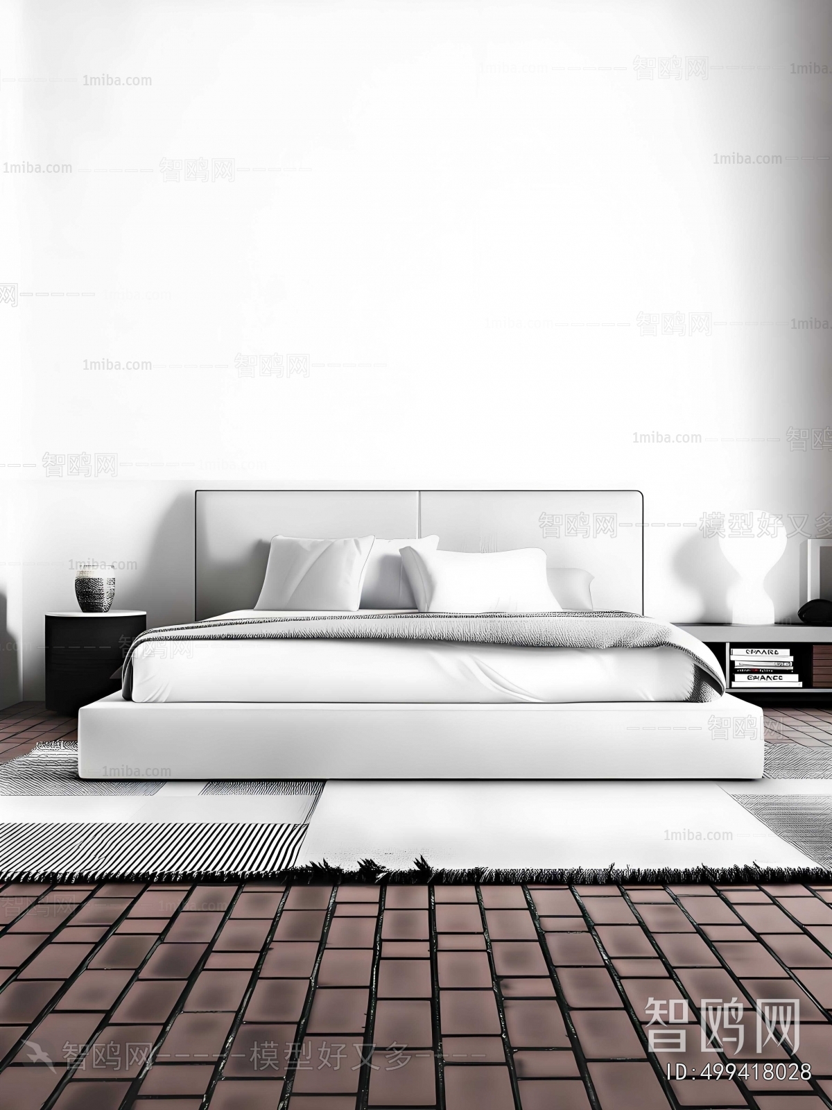 Nordic Style Double Bed