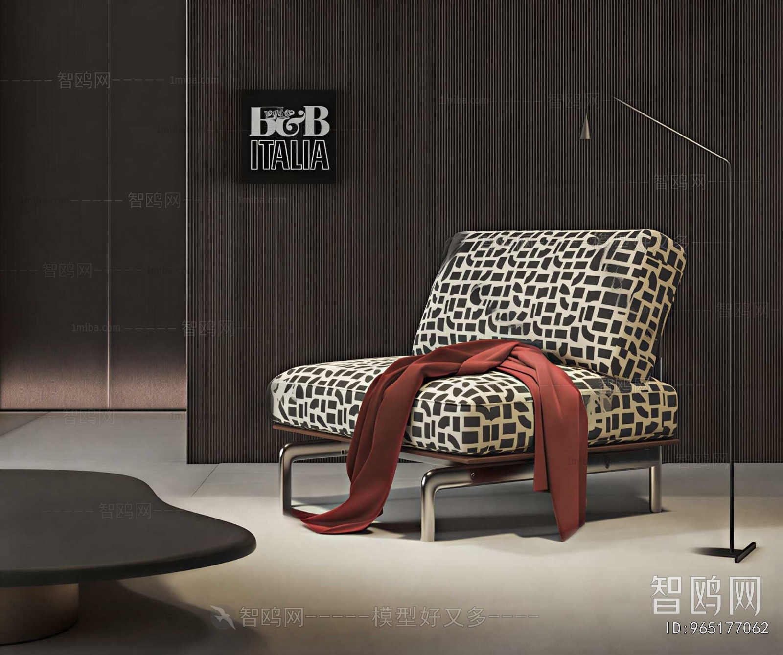 New Chinese Style Lounge Chair