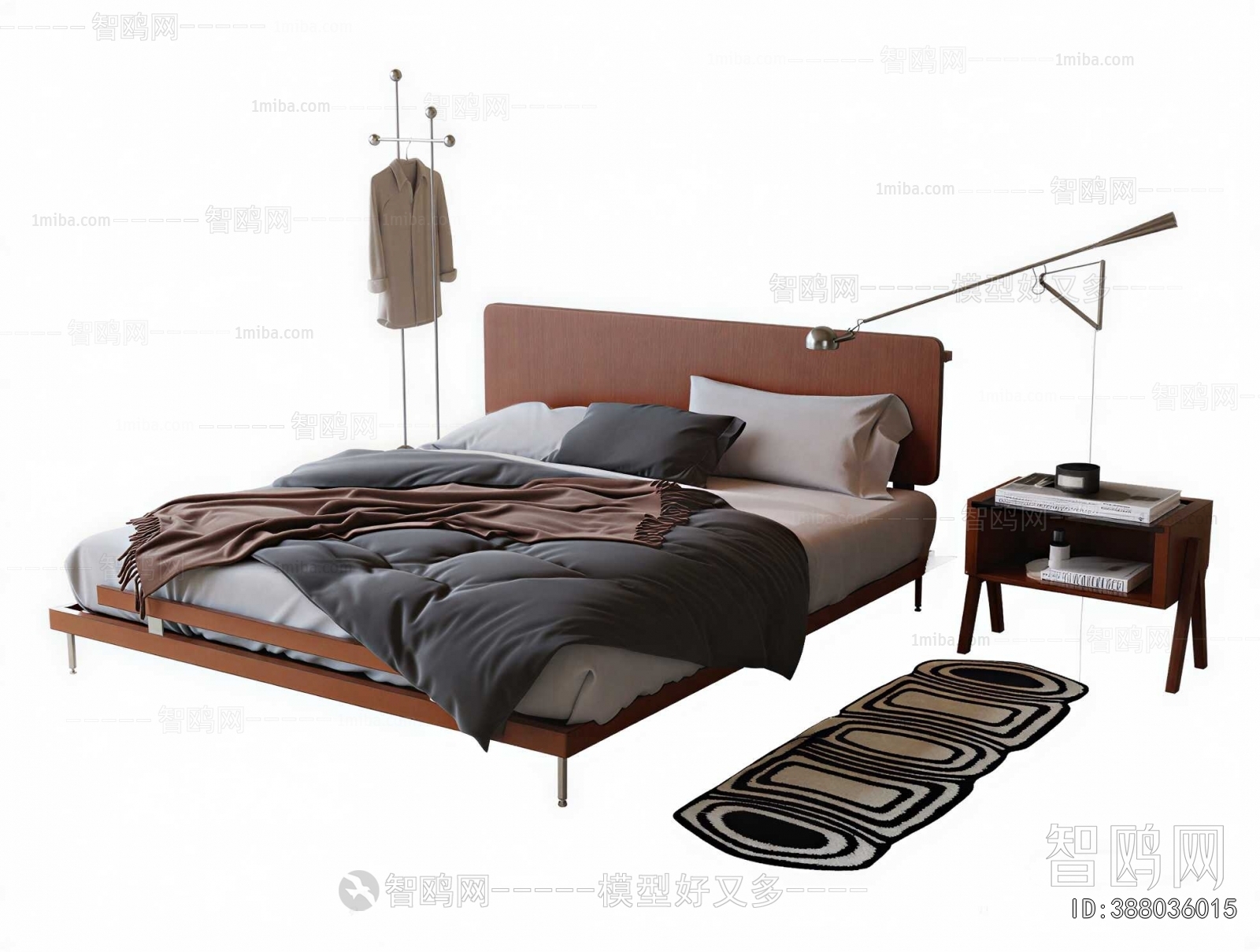 Modern Double Bed
