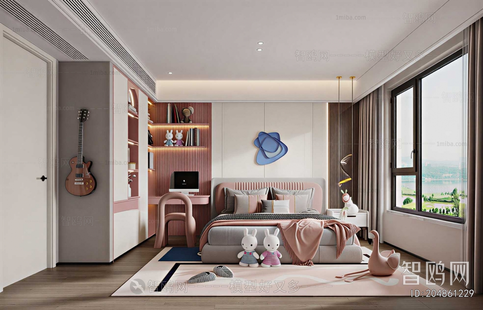 Modern Girl's Room Daughter's Room