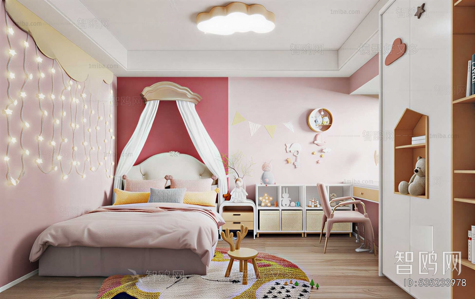 Modern Girl's Room Daughter's Room