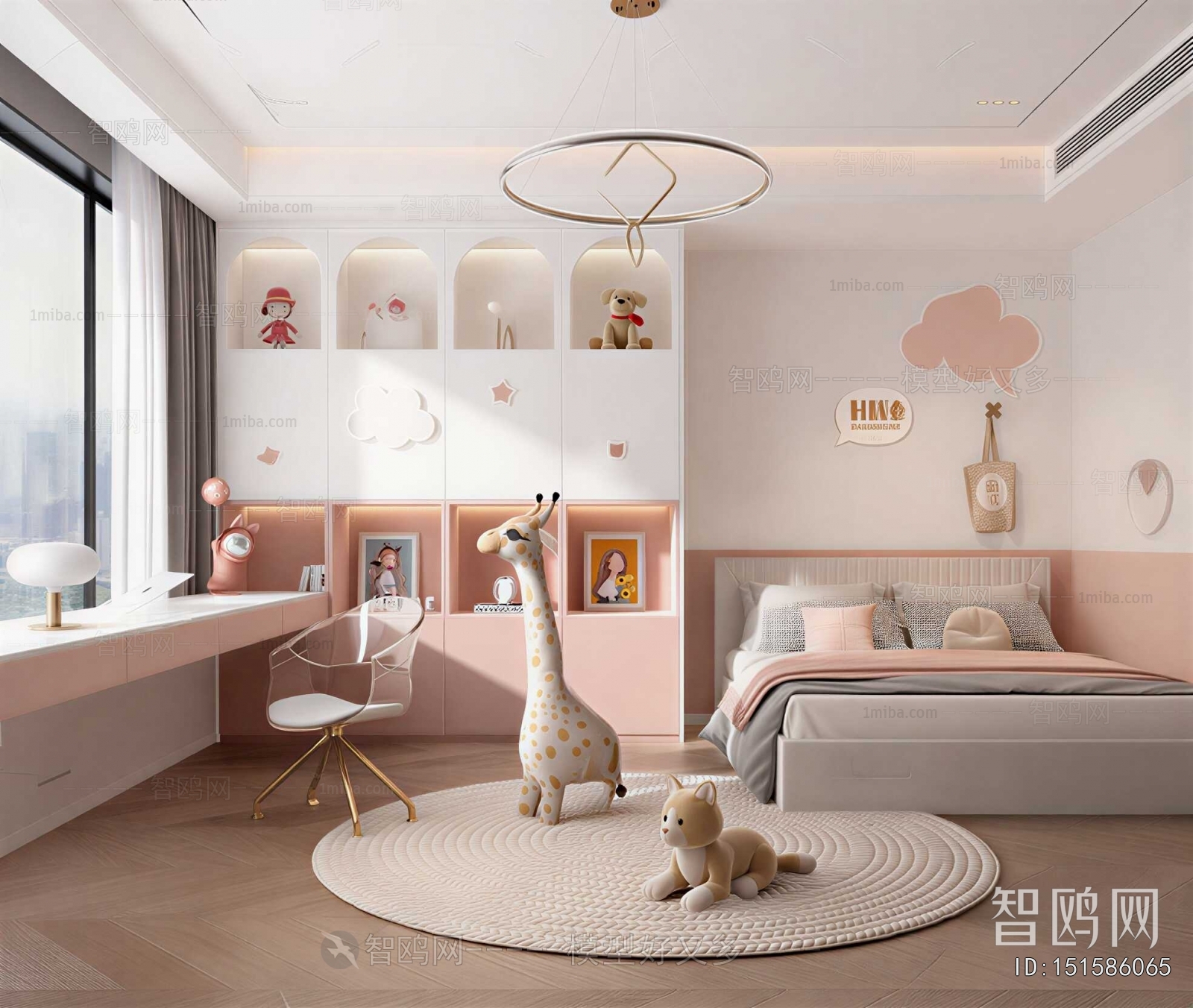 Modern Girl's Room Daughter's Room