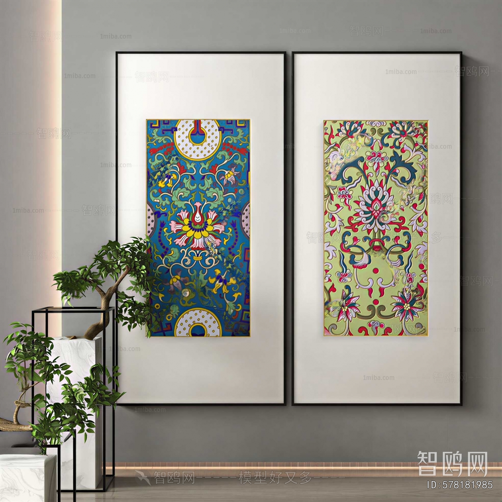 New Chinese Style Painting