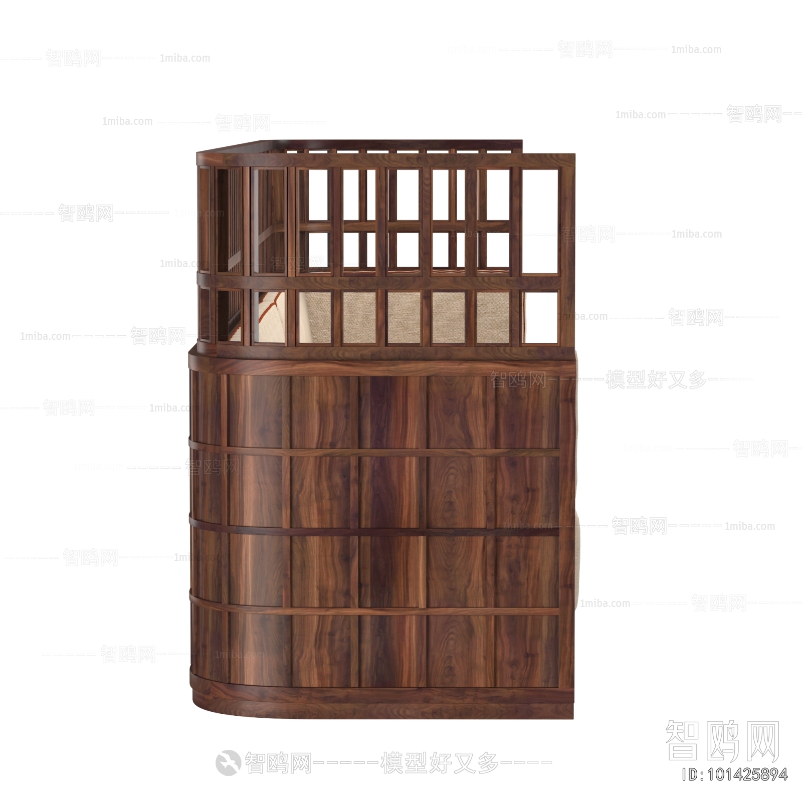 New Chinese Style Card Seat Sofa