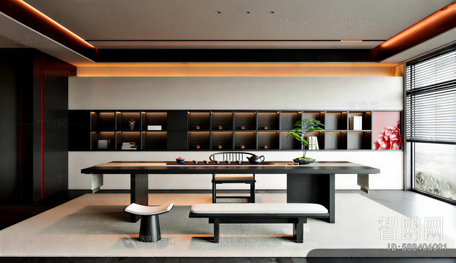 New Chinese Style Tea House