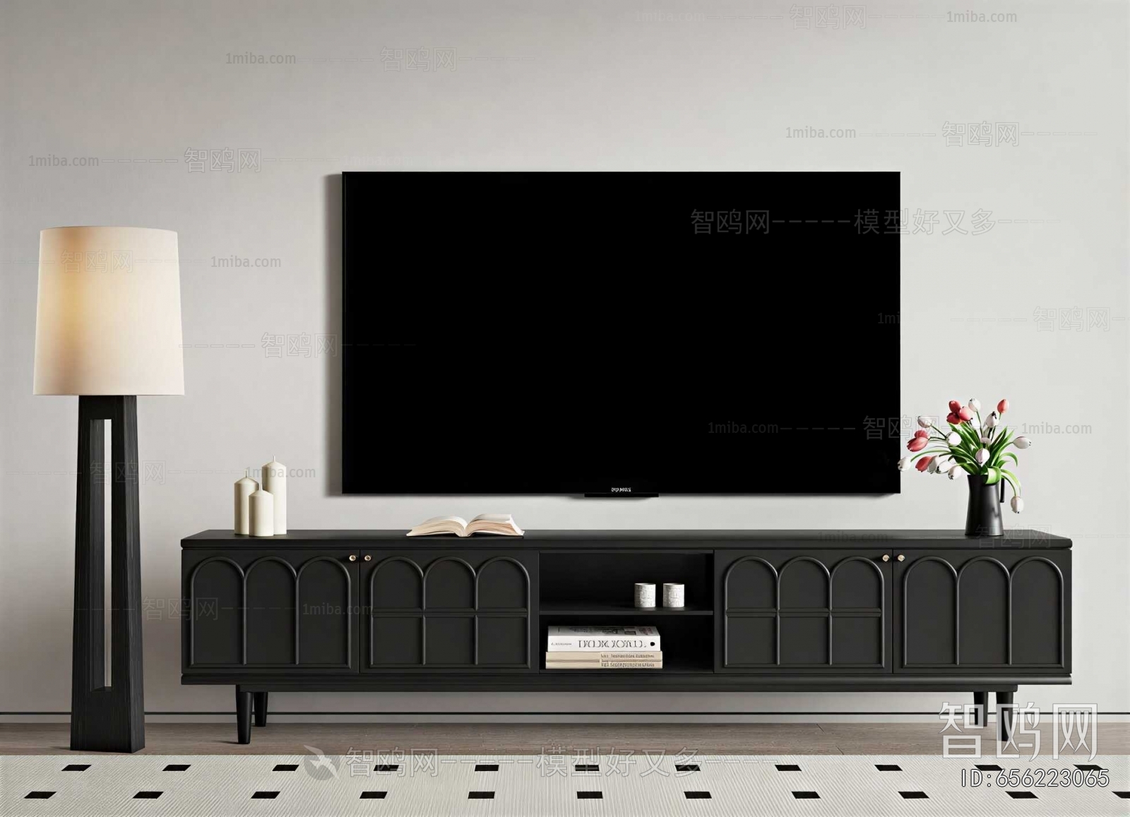 French Style TV Cabinet