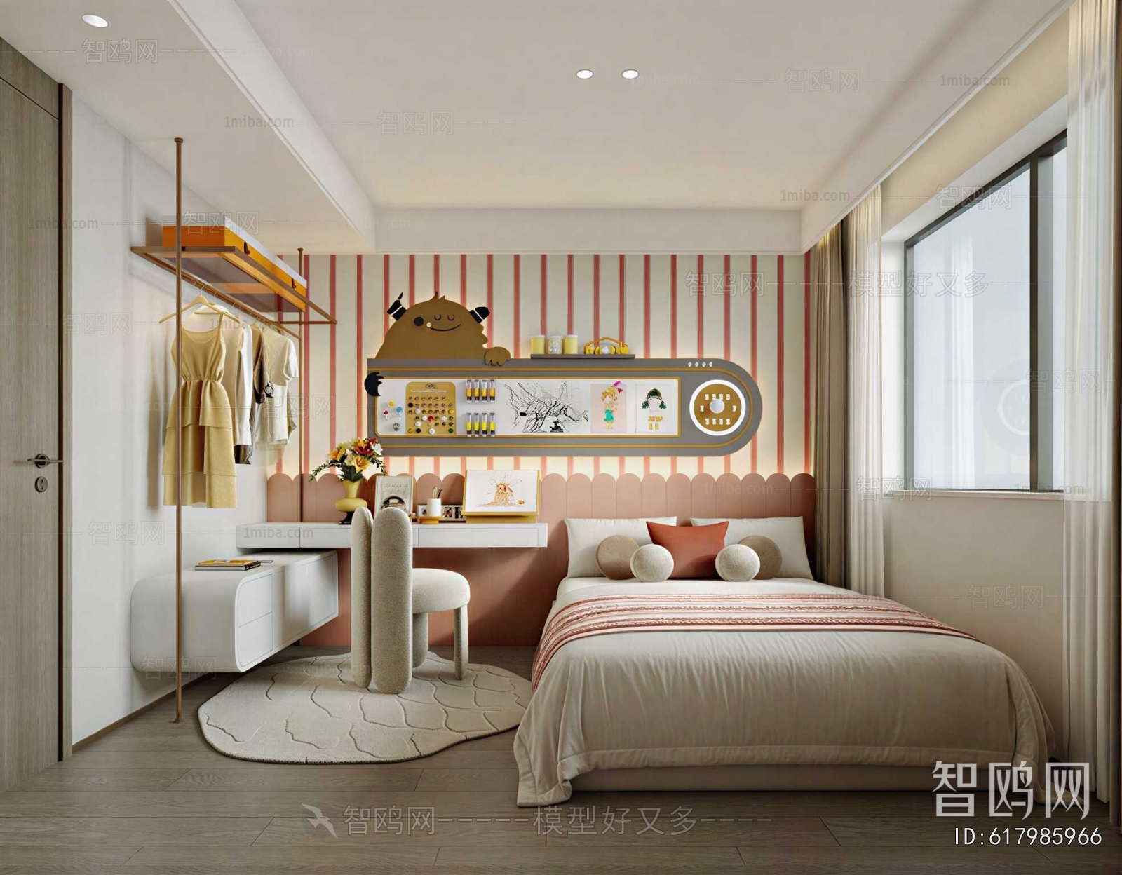 Modern Girl's Room Daughter's Room