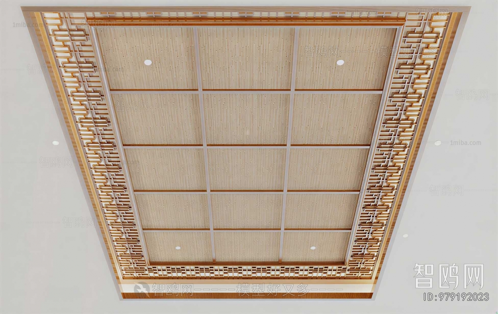 New Chinese Style Suspended Ceiling