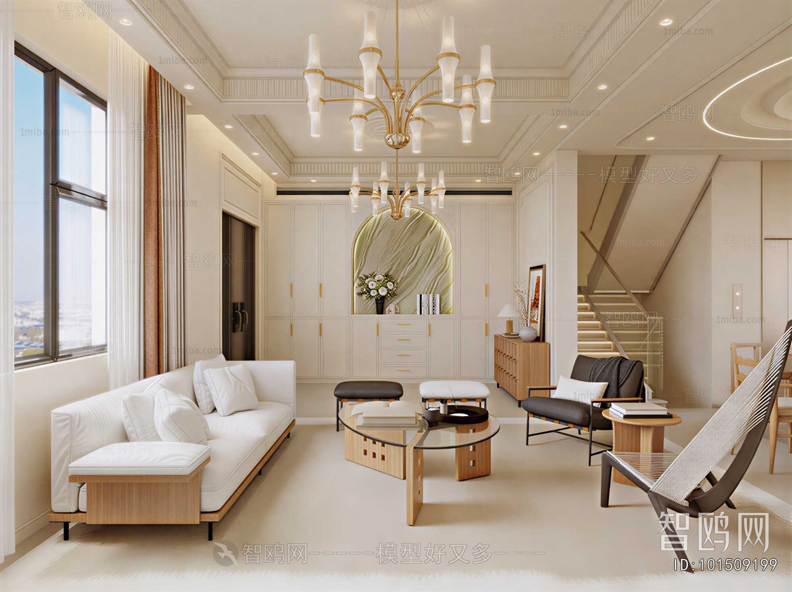 French Style A Living Room