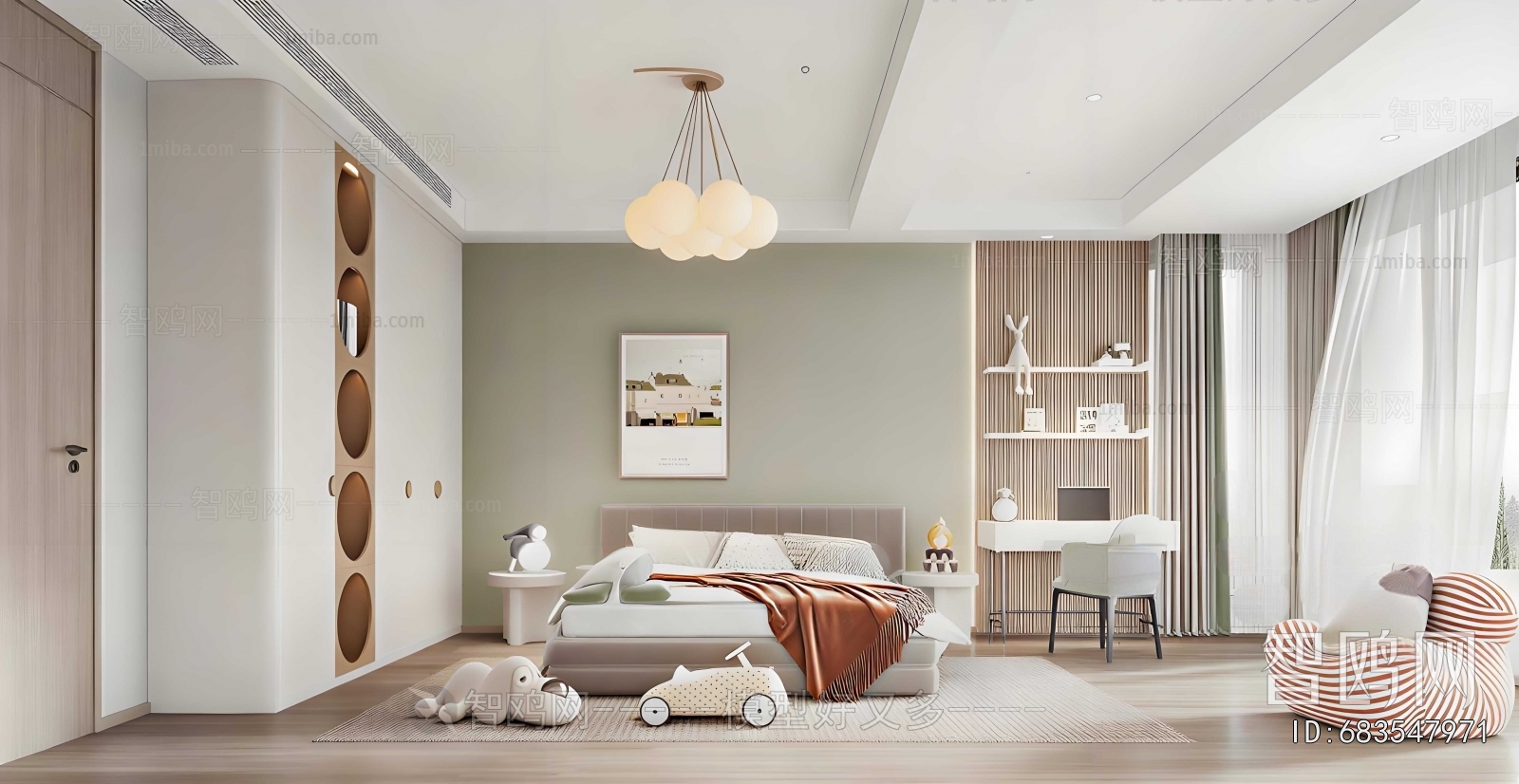 Modern Girl's Room Daughter's Room